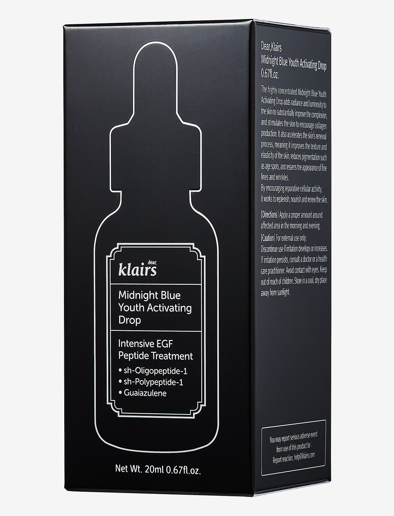 Klairs - Midnight Blue Youth Activating Drop - white - 1