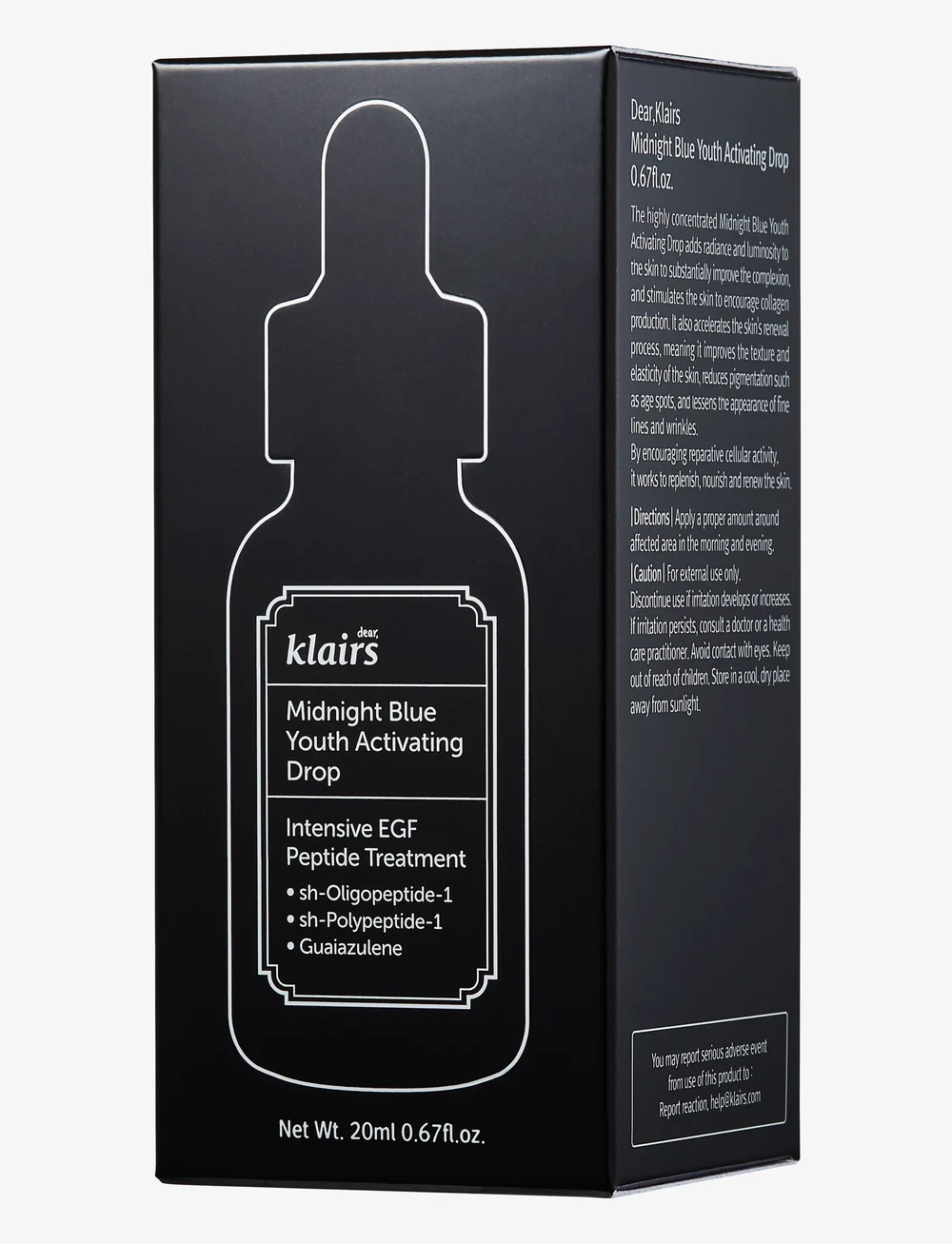 Klairs - Midnight Blue Youth Activating Drop - seerumid ja õlid - white - 1