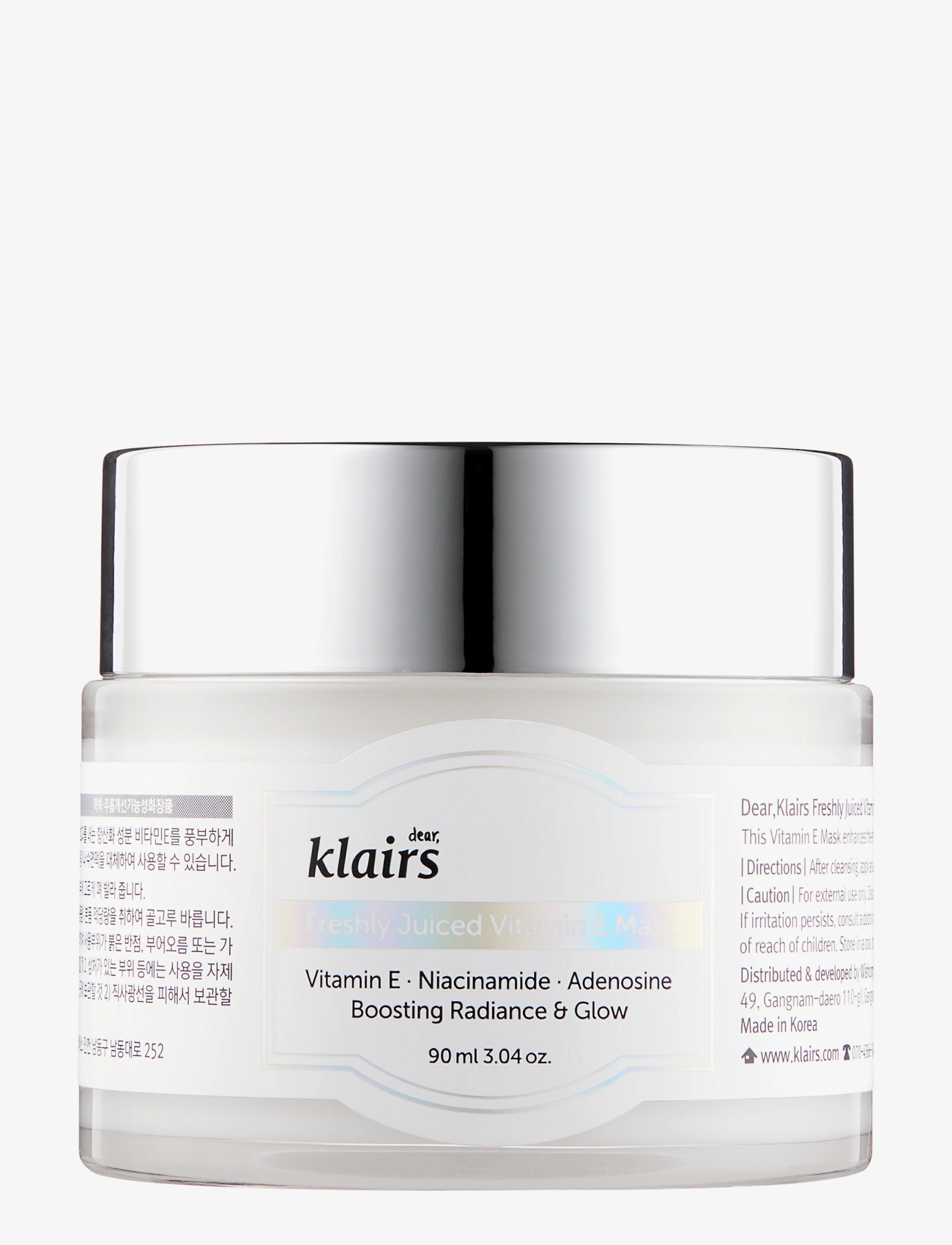 Klairs Freshly Juiced Vitamin E Mask, 90 ml, Nude, Ansigtsmasker > Detox-Maske, Dame