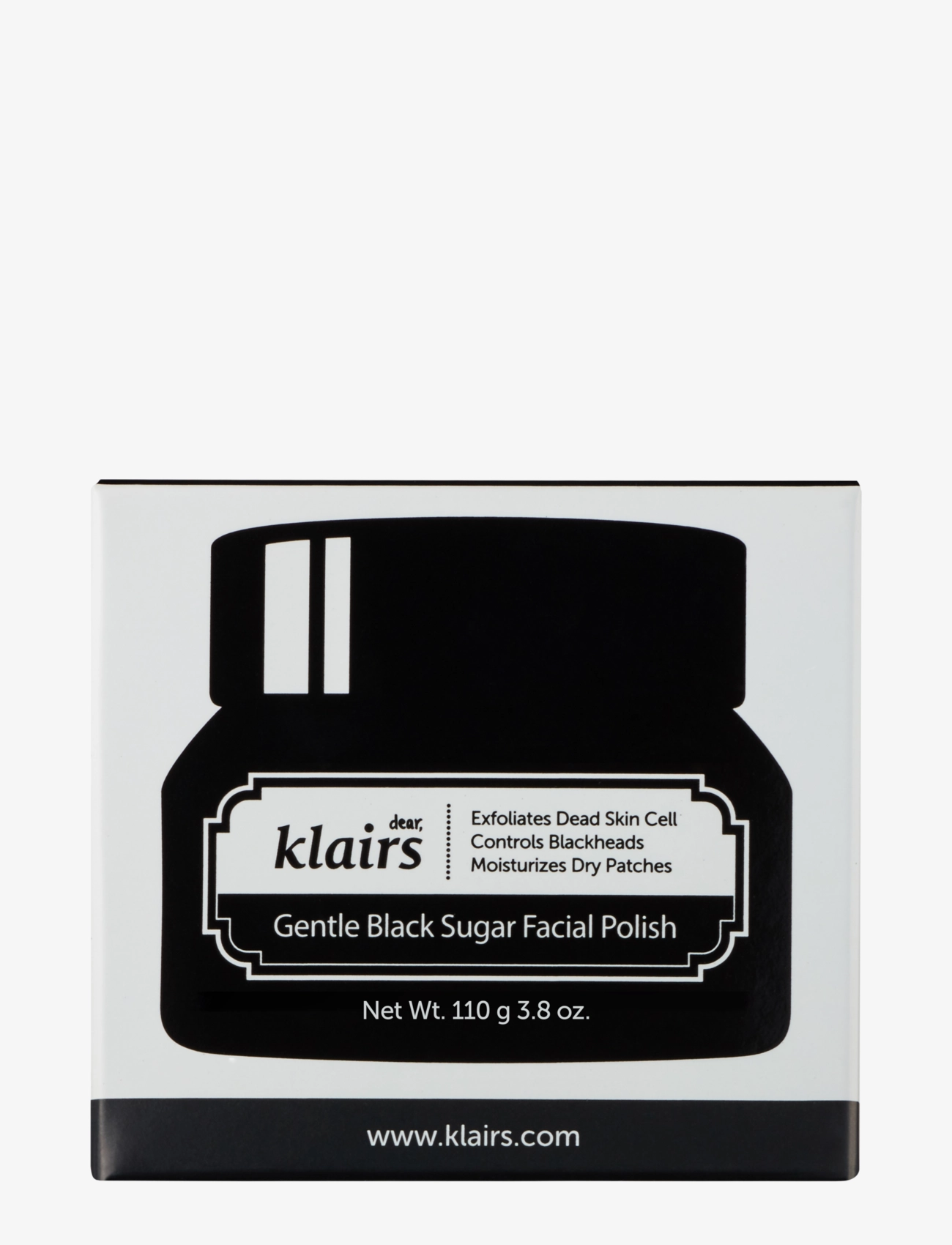 Klairs - Gentle Black Sugar Facial Polish - kuorinta – kasvot - white - 1