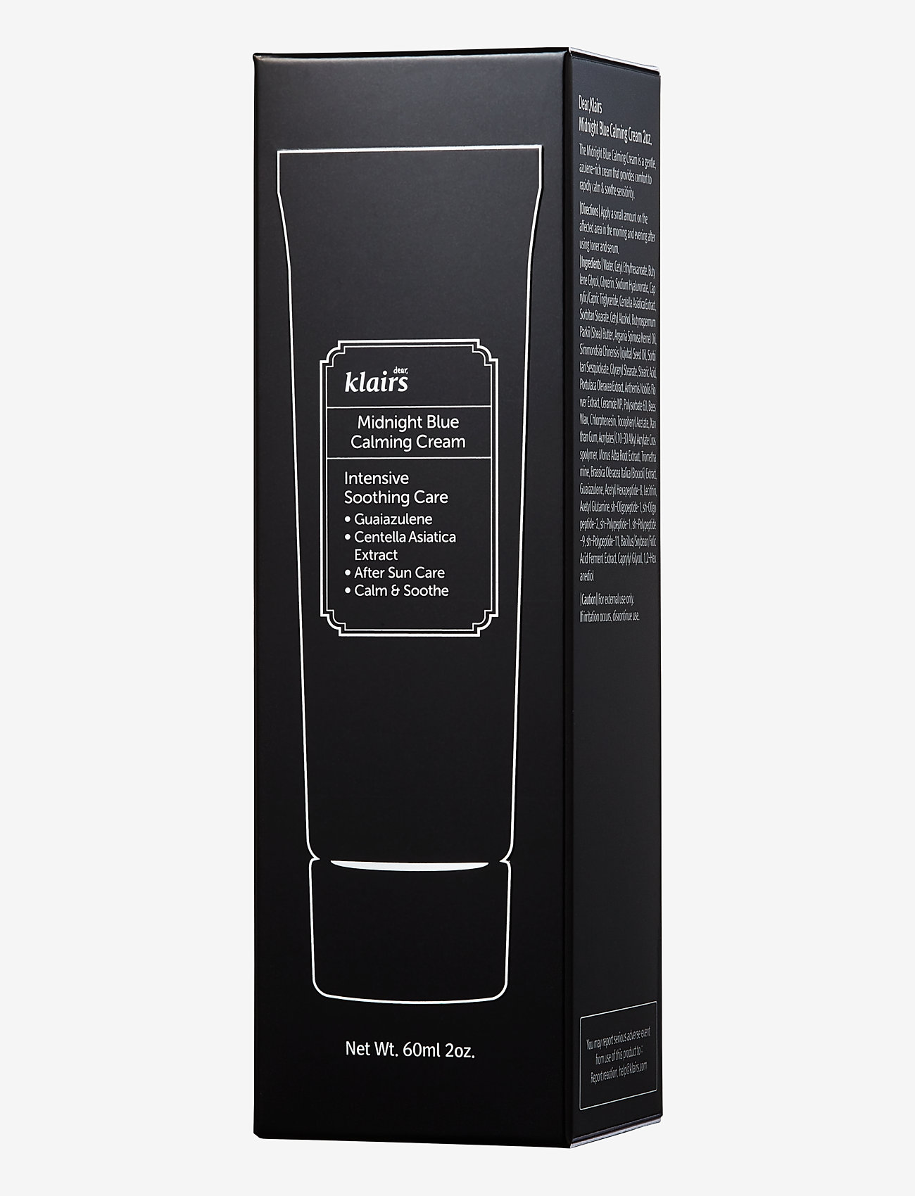 Klairs - Midnight Blue Calming Cream Tube - ansigspleje - white - 2