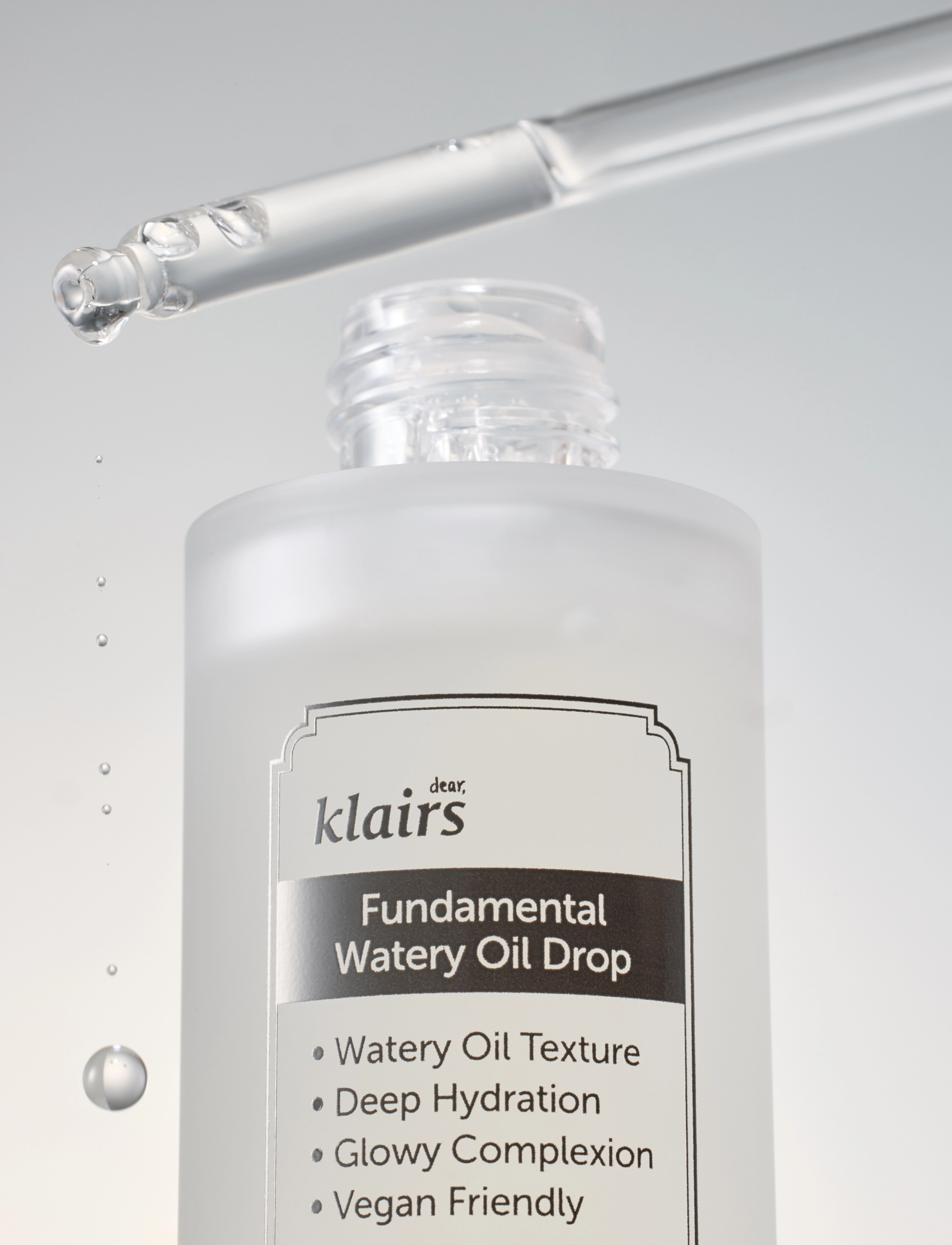 Klairs - Fundamental watery oil drop - serum og olíur - white - 4