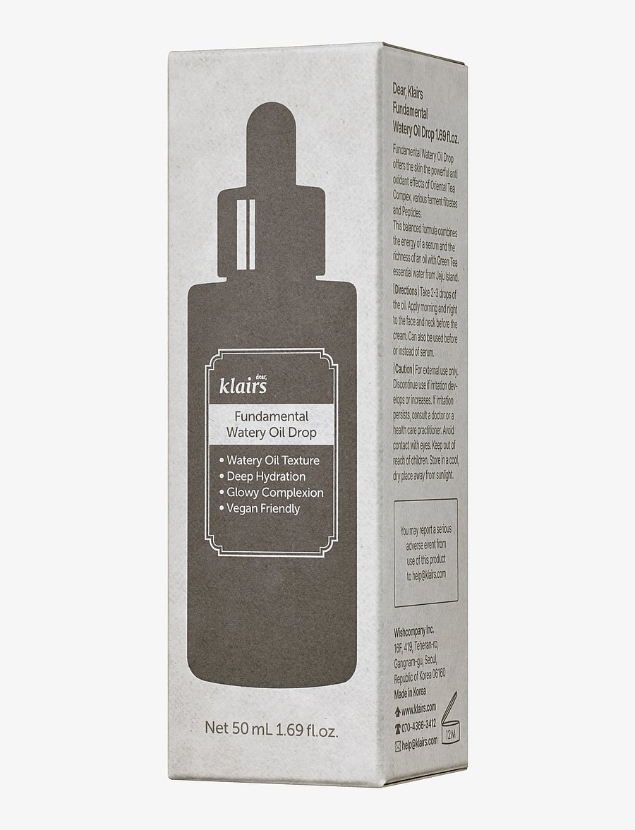 Klairs - Fundamental watery oil drop - seerumid ja õlid - white - 3