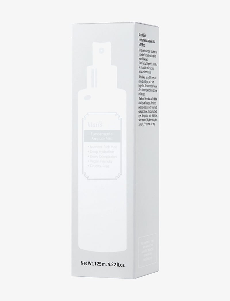 Klairs - Fundamental Ampule Mist - näoudusti - white - 2