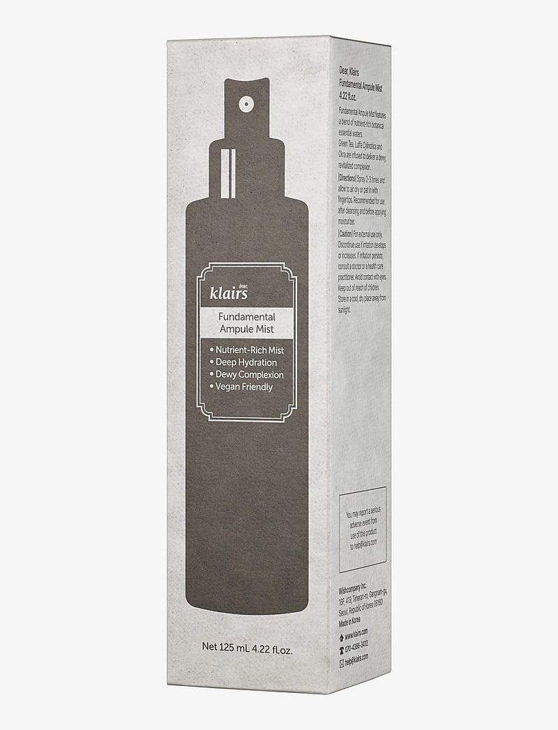 Klairs - Fundamental Ampule Mist - näoudusti - white - 3