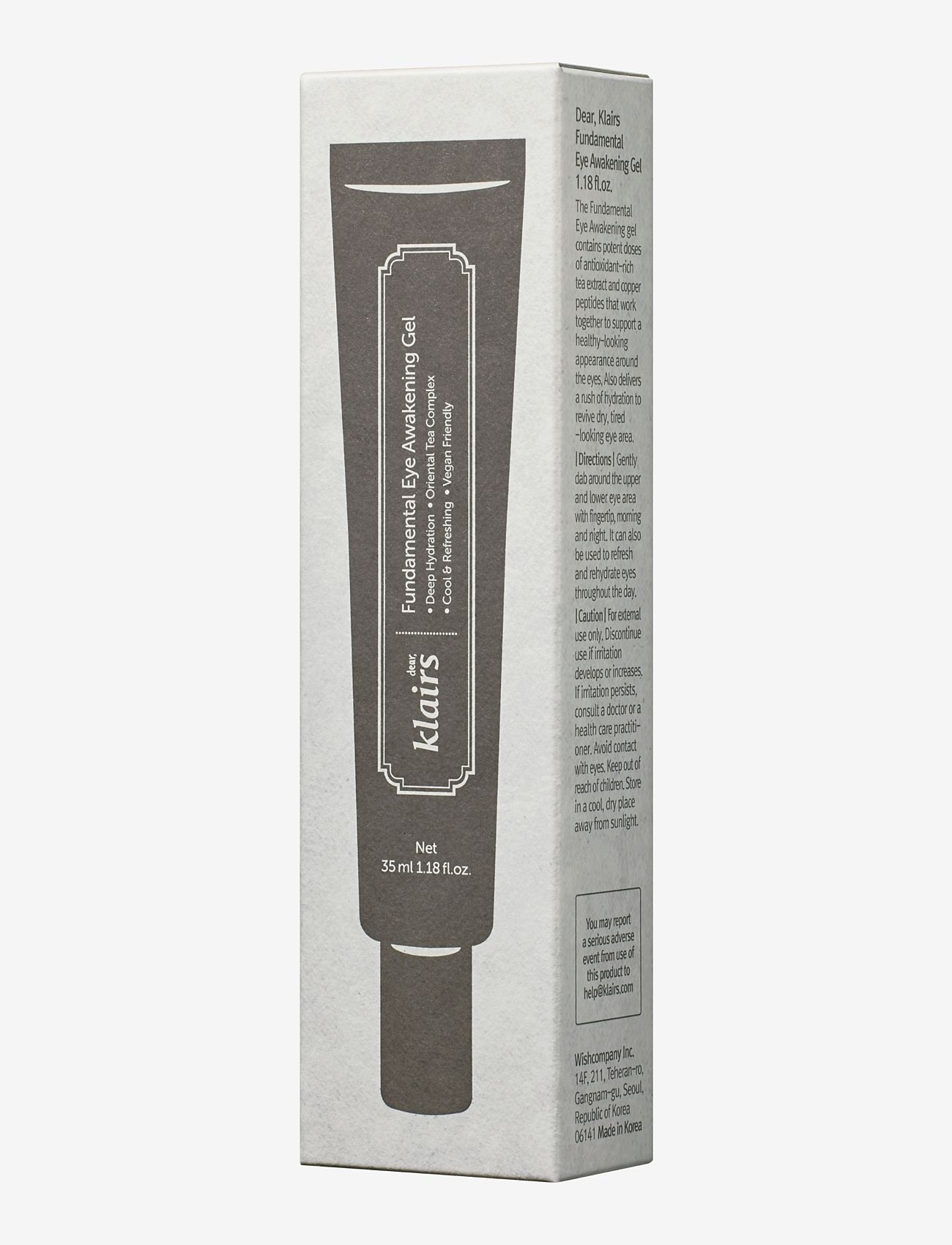 Klairs - Fundamental Eye Awakening Gel - silmakreem - white - 3