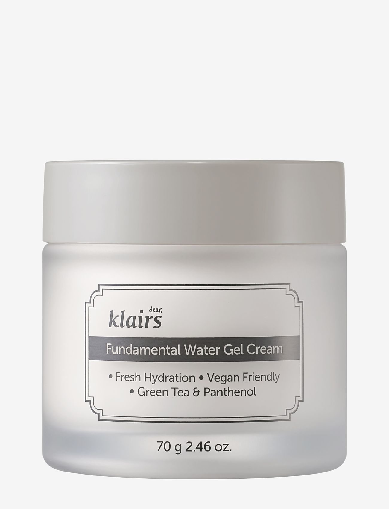 Klairs - Fundamental Water Gel Cream - day cream - white - 1