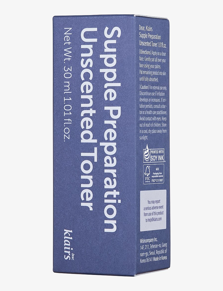 Klairs - Supple Preparation Unscented Toner Mini - essentsid - white - 1