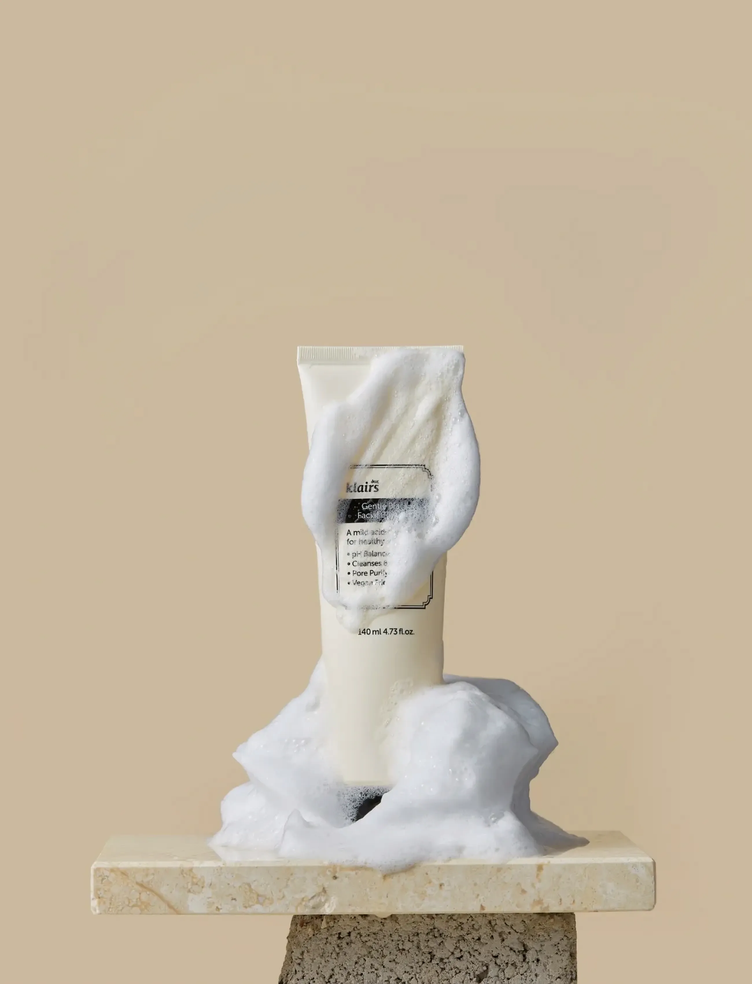 Klairs - Gentle Black Facial Cleanser Full Size - hudpleje - white - 3