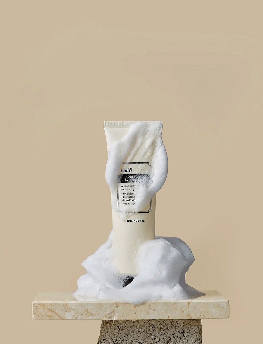 Klairs - Gentle Black Facial Cleanser Full Size - nahahooldus - white - 3