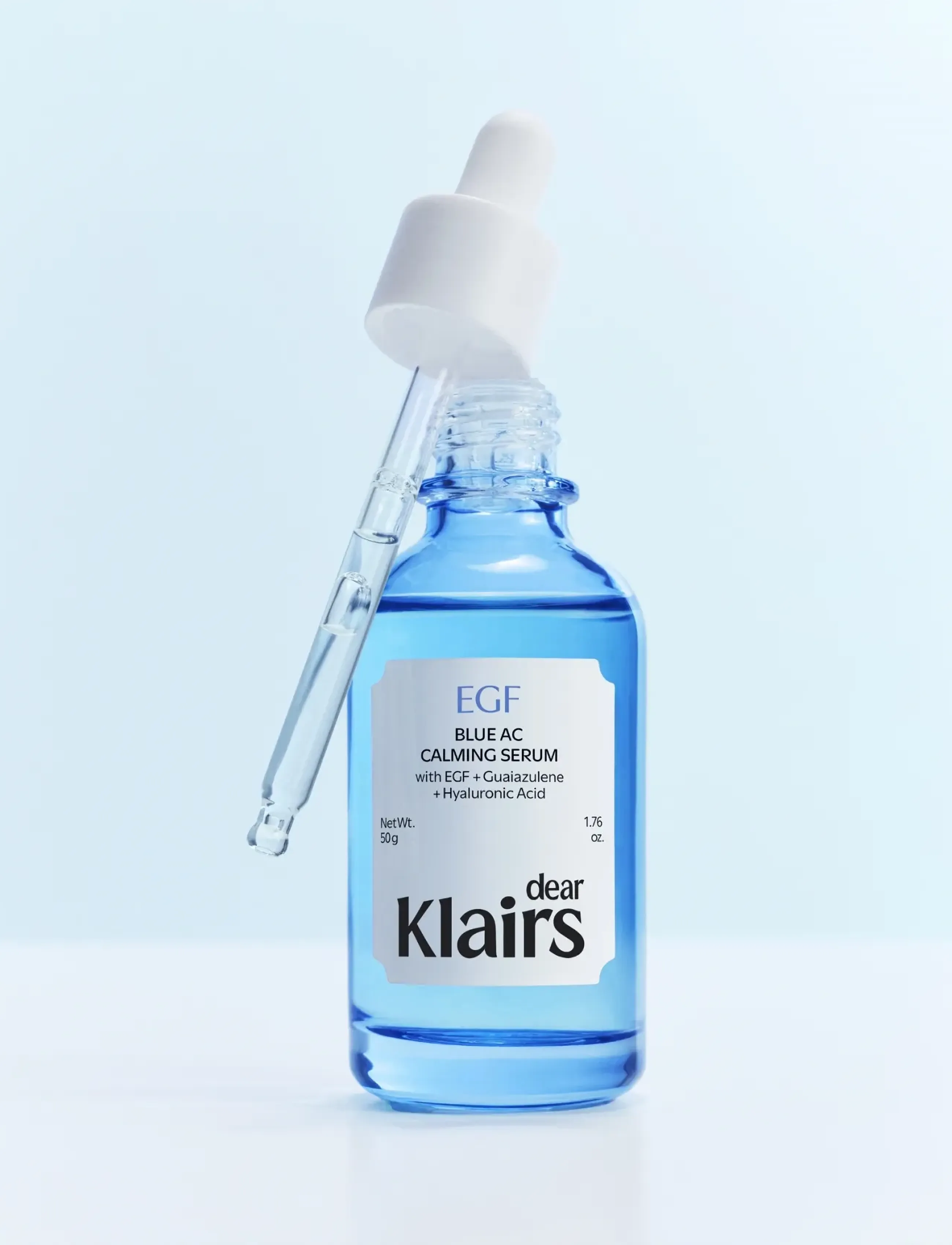 Klairs - KLAIRS EGF Blue AC Calming Serum 50g - serum & olier - clear - 3