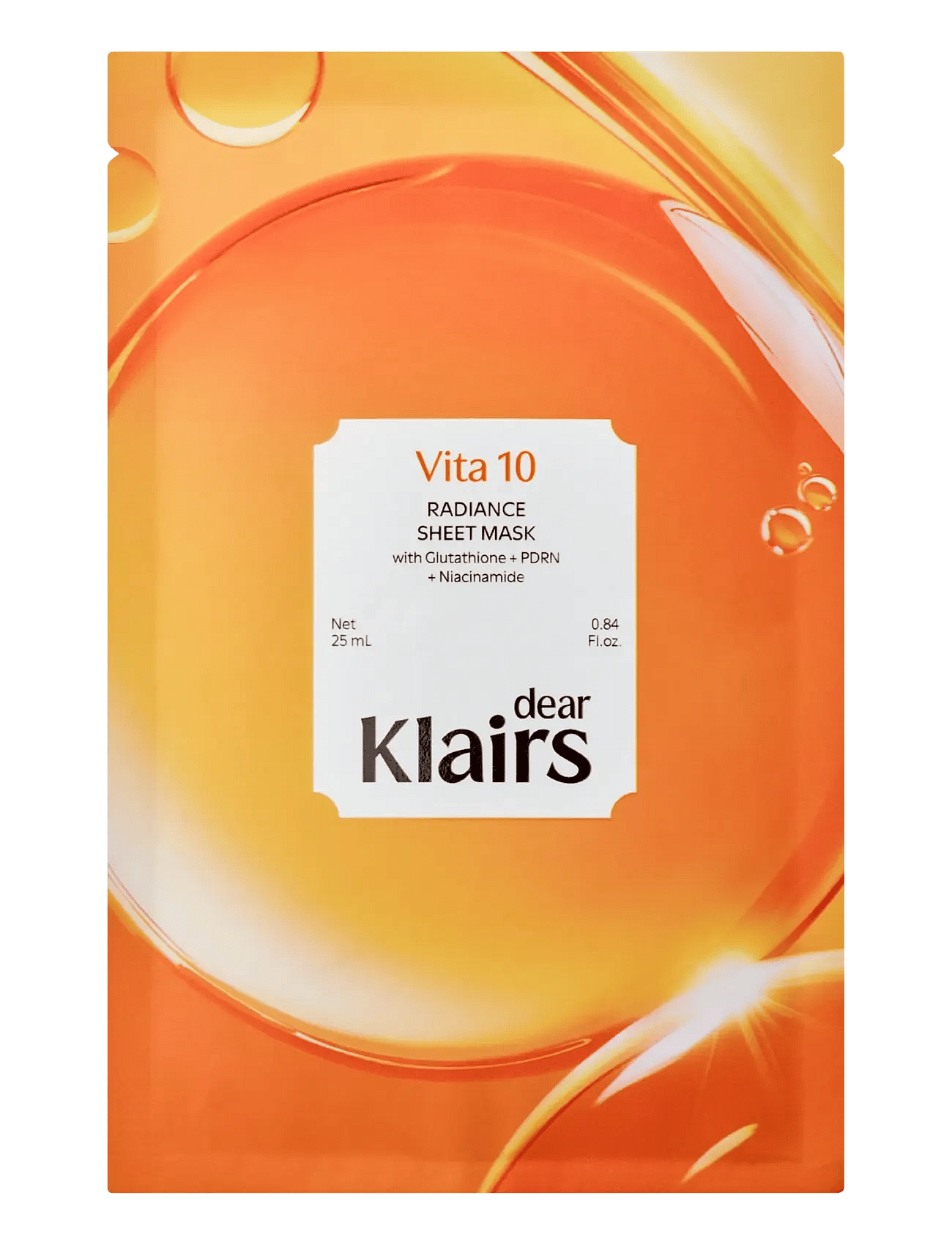 Klairs Klairs Vita 10 Radiance Sheet Mask 25Ml - Nude - 25 ML