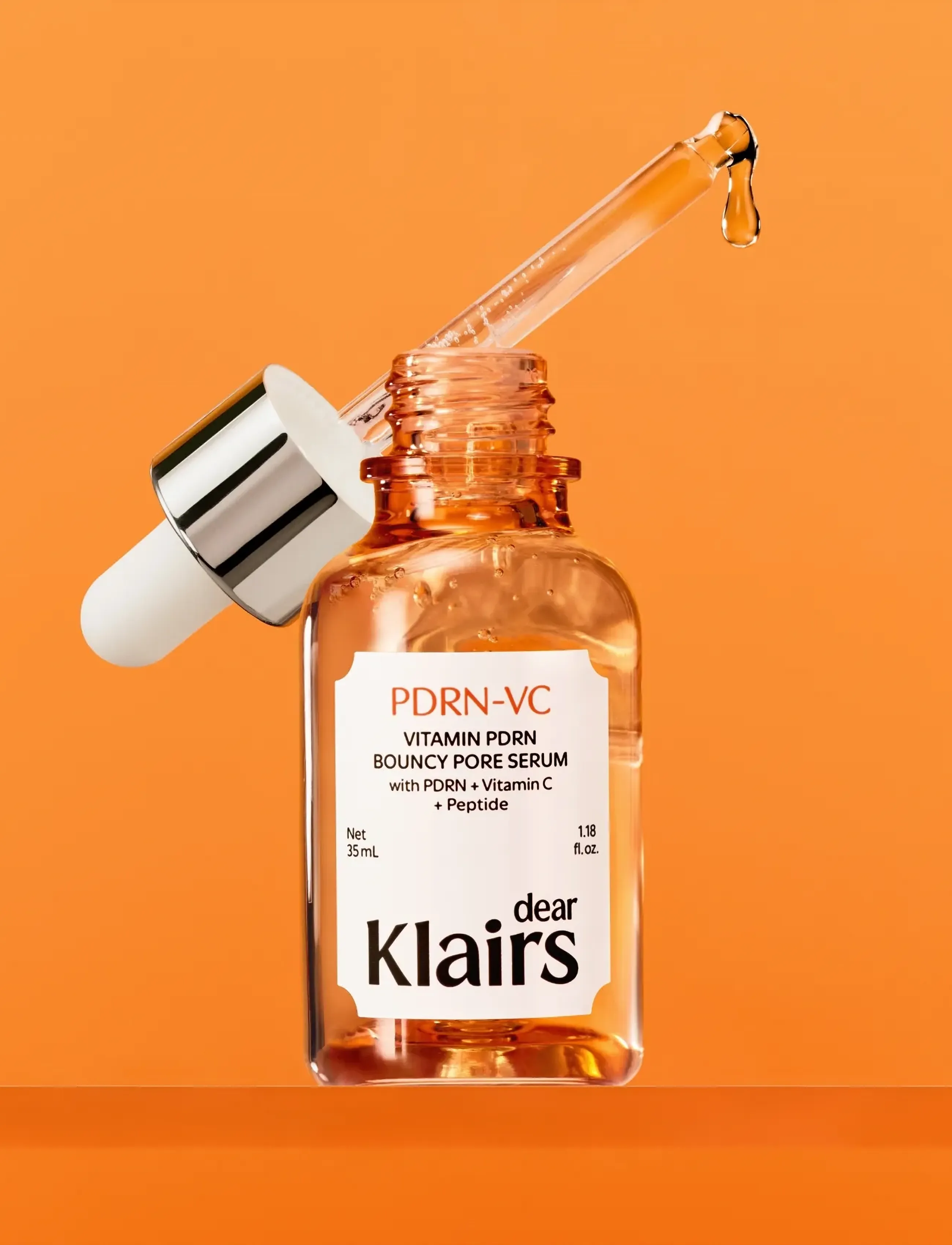 Klairs - KLAIRS Vitamin PDRN Bouncy Pore Serum 35ml - serum & olier - clear - 2