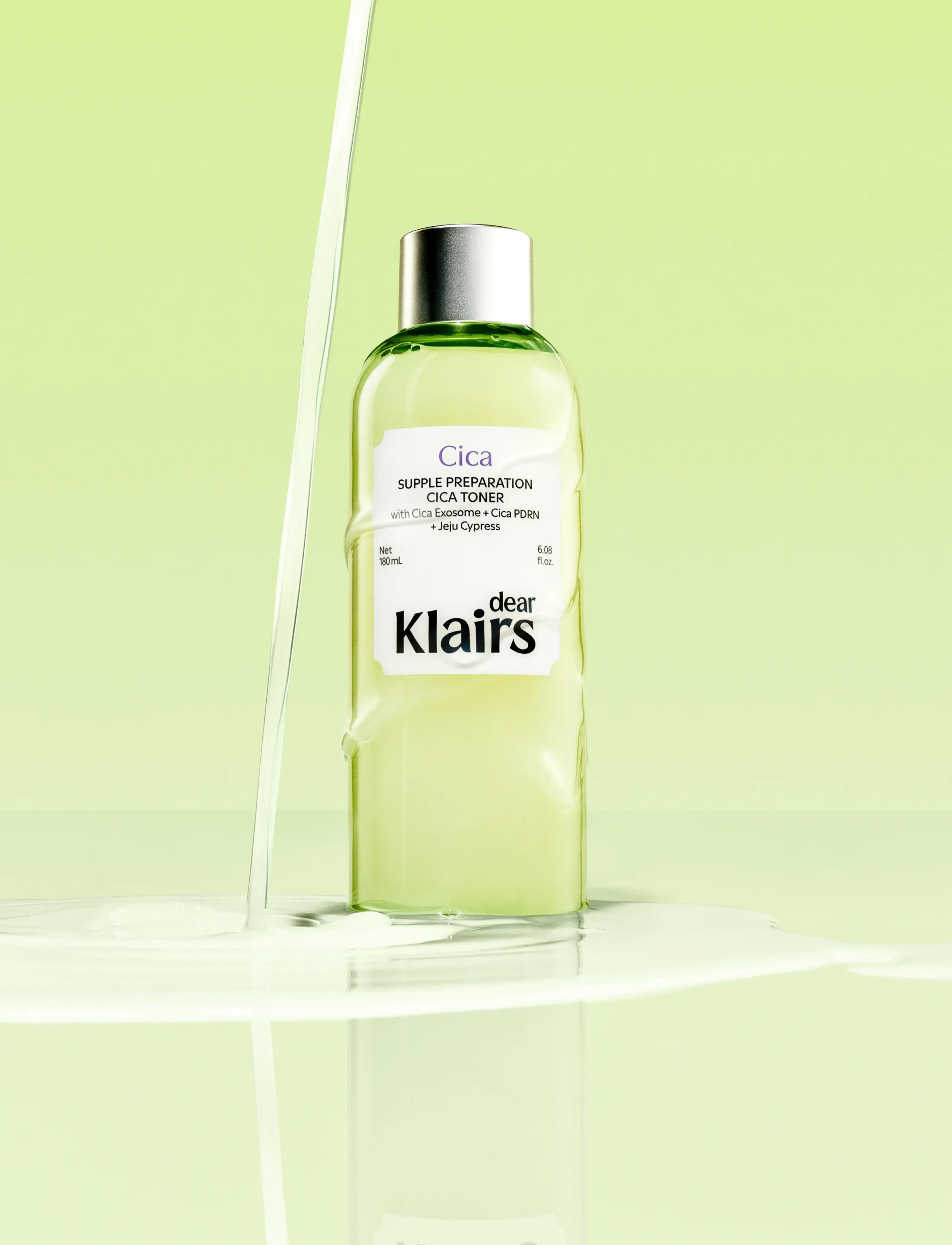 Klairs - Supple Preparation Cica Toner 180ml - fugtgivende tonere - clear - 4