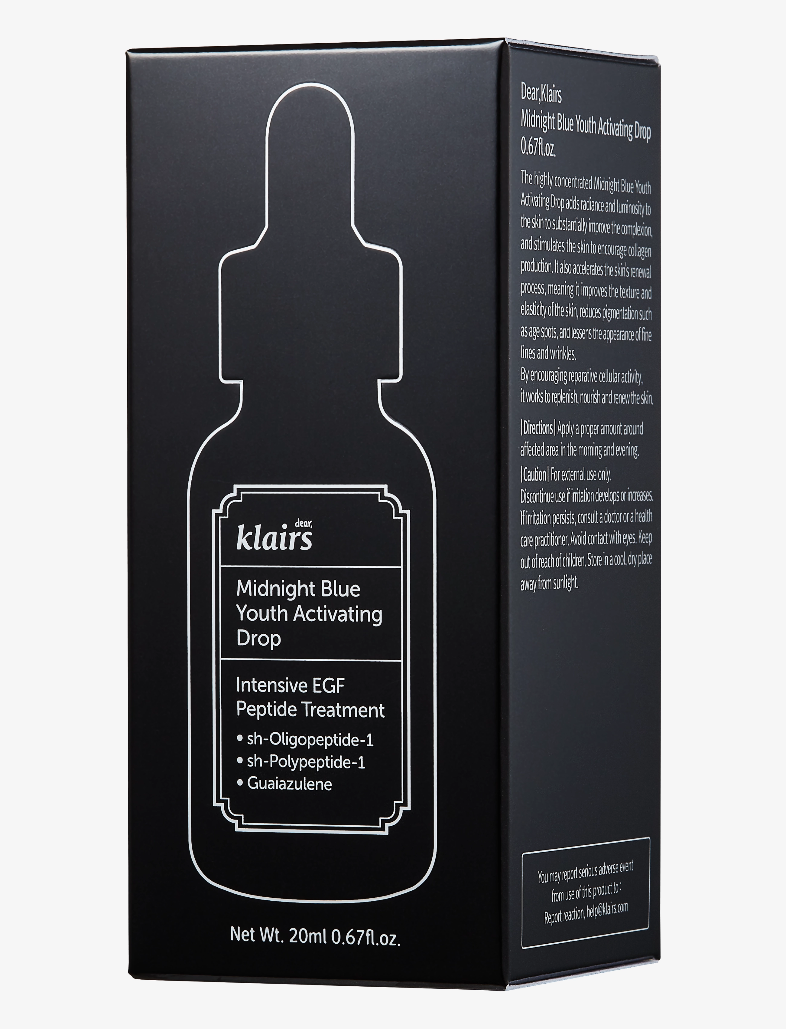 Klairs - Blue EGF Youth Activating Drop 20ml - seerumid ja õlid - white - 1