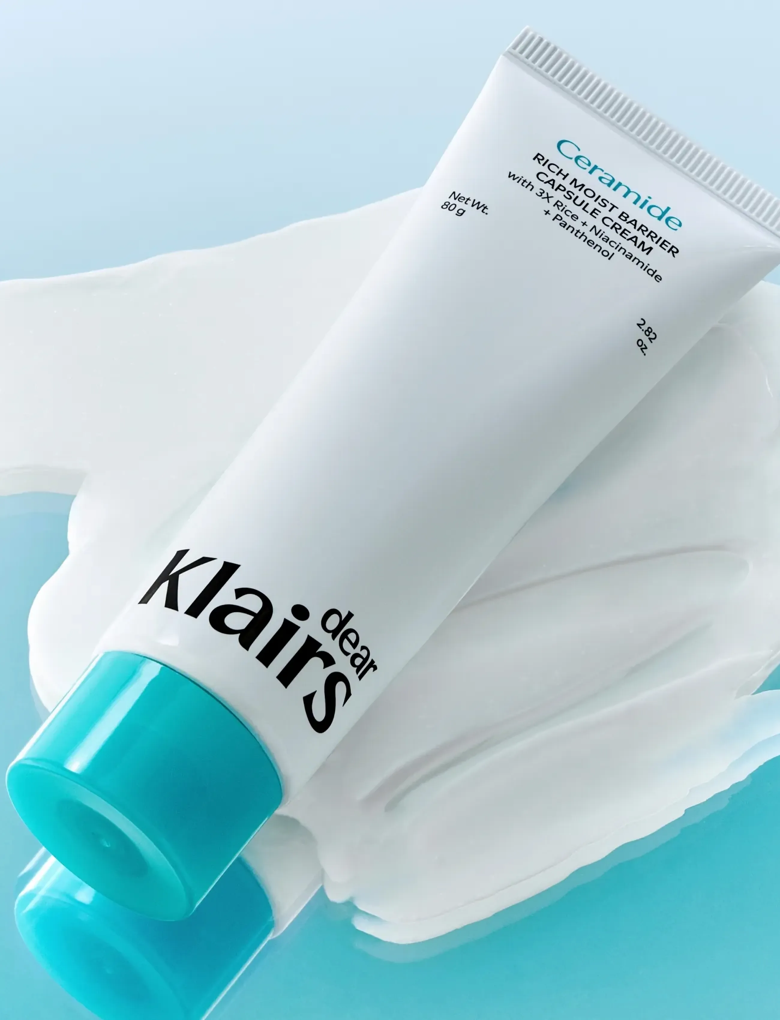 Klairs - Rich Moist Barrier Capsule Cream 80g - fuktkrämer - white - 3