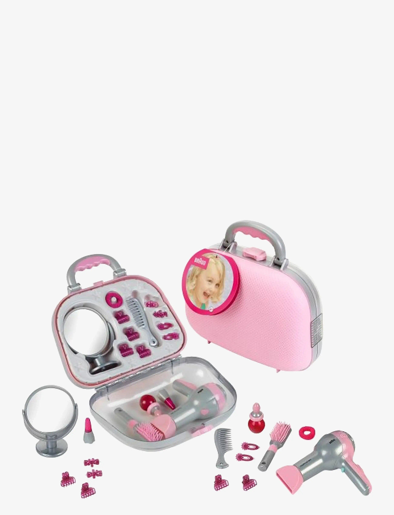 Klein - Hairstyling Case With Braun Hairdryer - foregive makeup & tilbehør - multi - 0