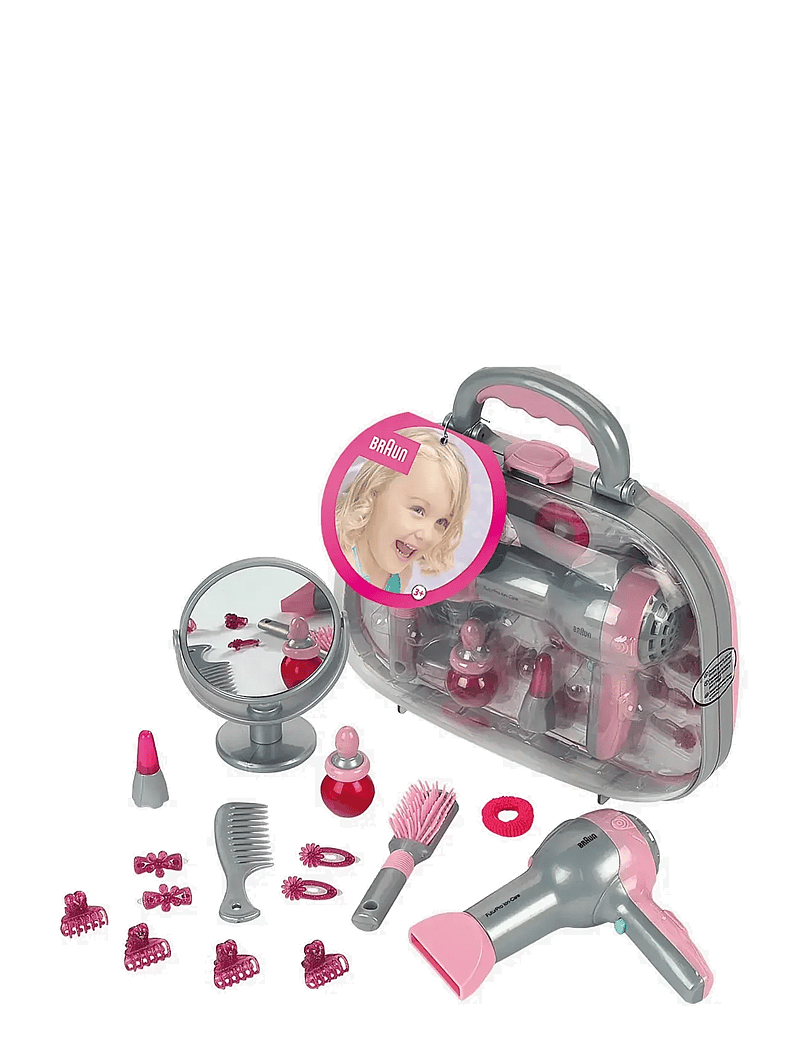 Klein - Hairstyling Case With Braun Hairdryer - foregive makeup & tilbehør - multi - 1