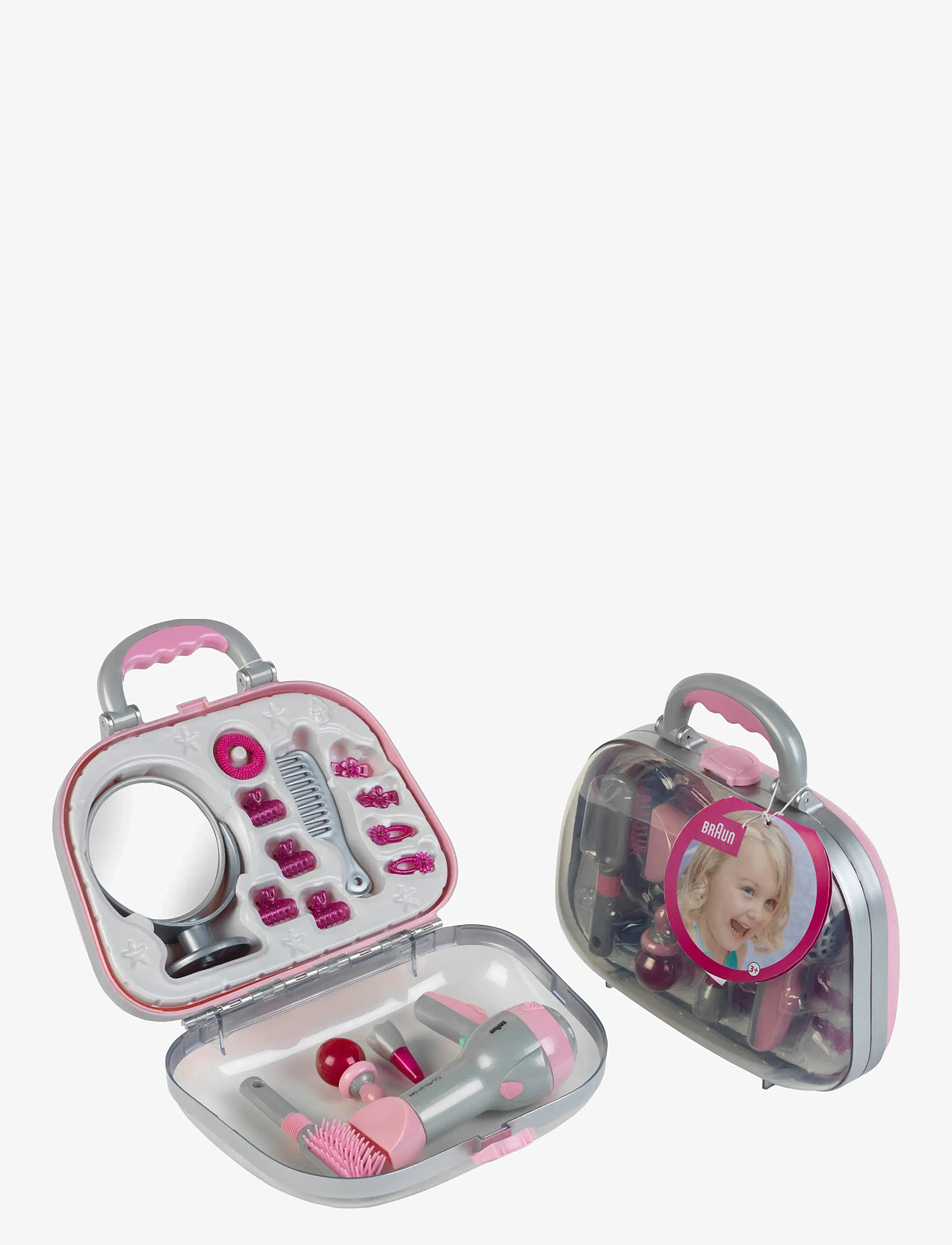Klein - Hairstyling Case With Braun Hairdryer - foregive makeup & tilbehør - multi - 2