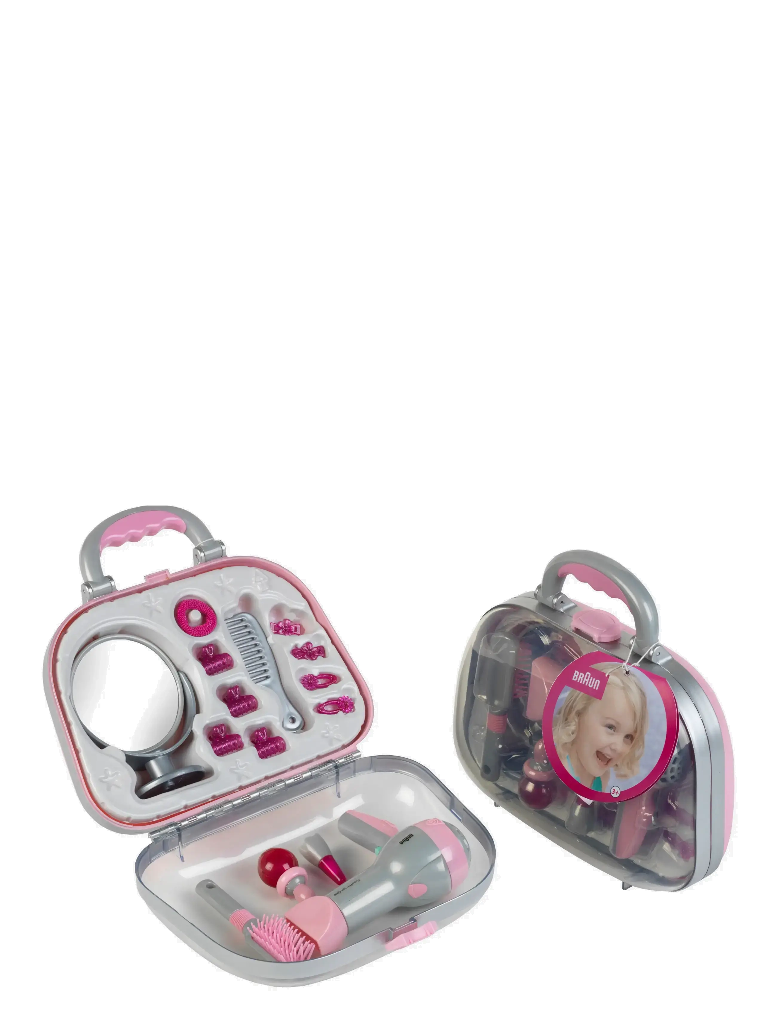 Klein - Hairstyling Case With Braun Hairdryer - foregive makeup & tilbehør - multi - 2