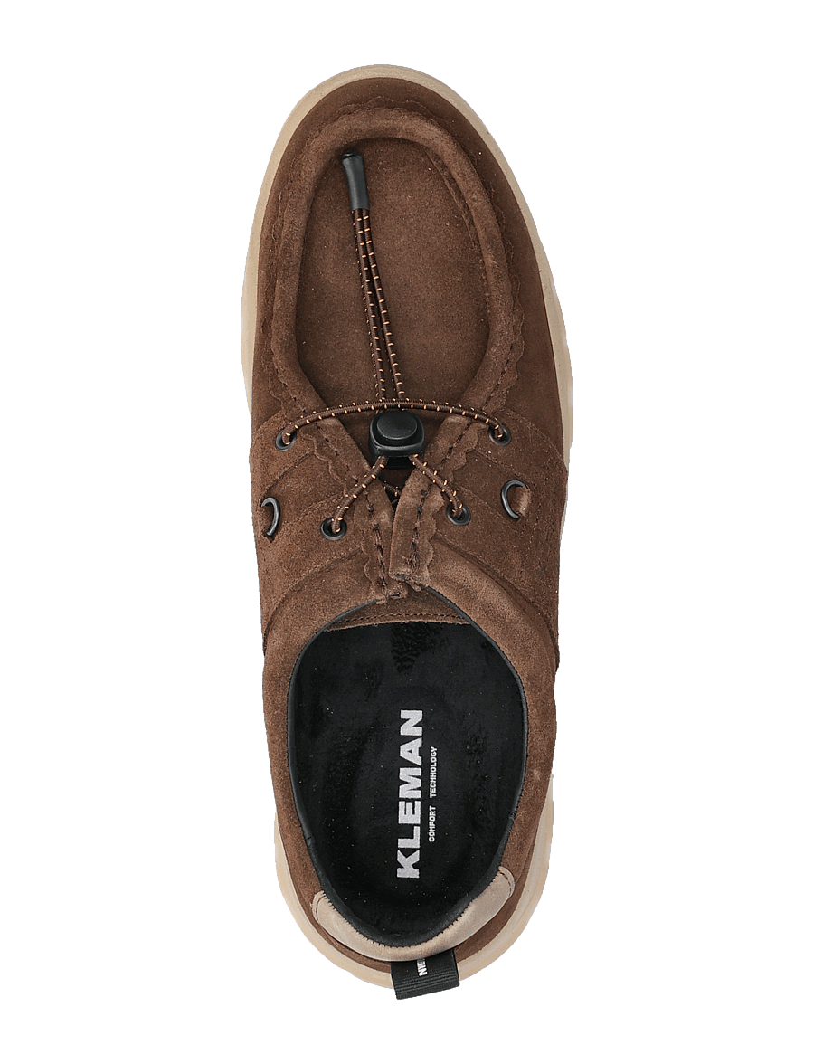KLEMAN - GRANITE VM - moc toe skor - chocolat - 3