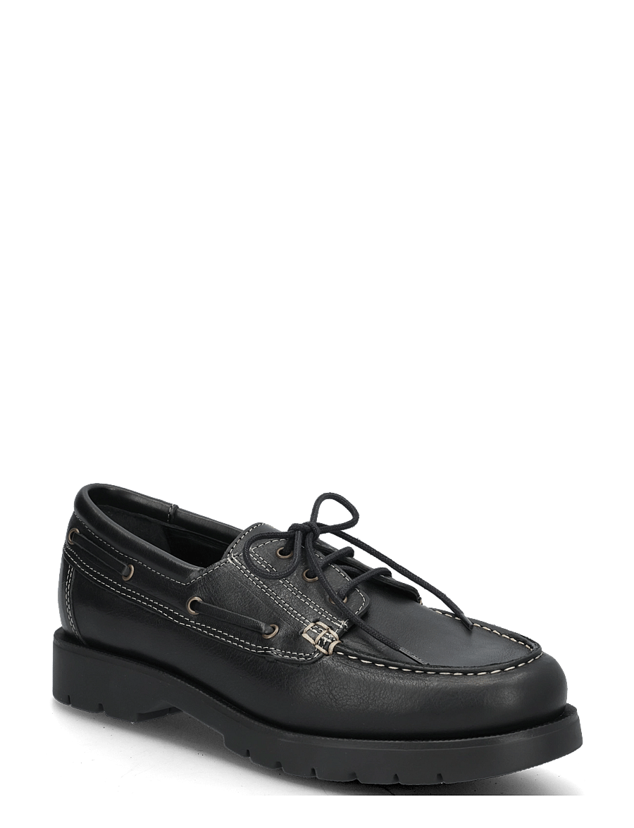 KLEMAN - EMBRUNS OAK NOIR - derby-schuhe - noir - 0