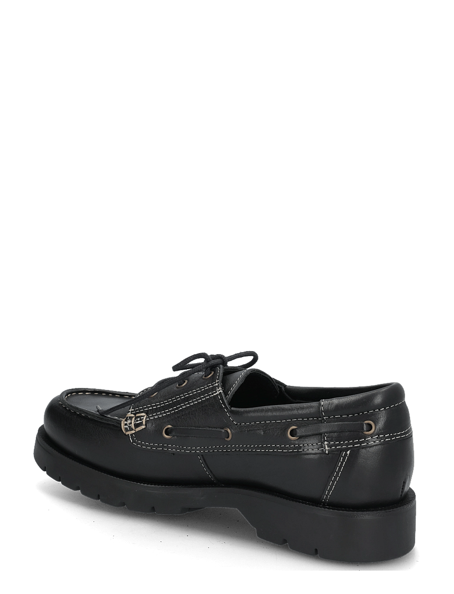 KLEMAN - EMBRUNS OAK NOIR - derby-schuhe - noir - 1