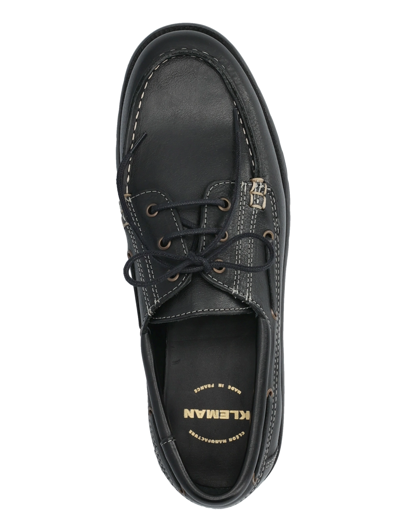 KLEMAN - EMBRUNS OAK NOIR - derby-schuhe - noir - 3