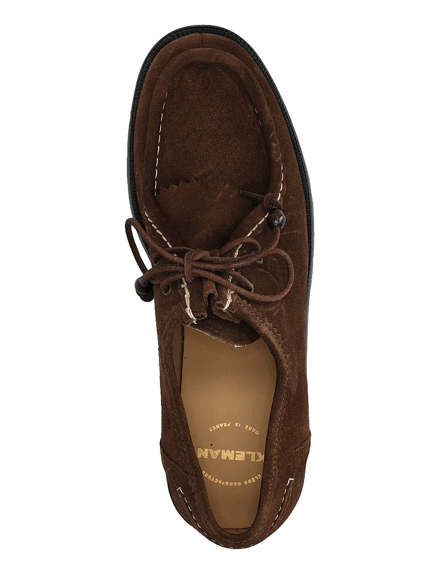 KLEMAN - PADROR MX V CHOCOLAT - derby-schuhe - chocolat - 3