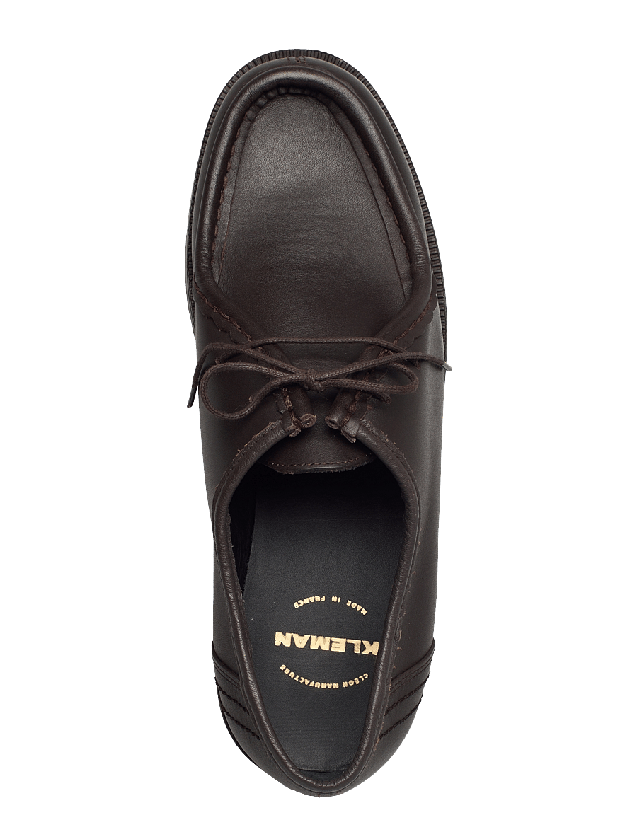 KLEMAN - PADROR - chaussures moc toe - marron - 3
