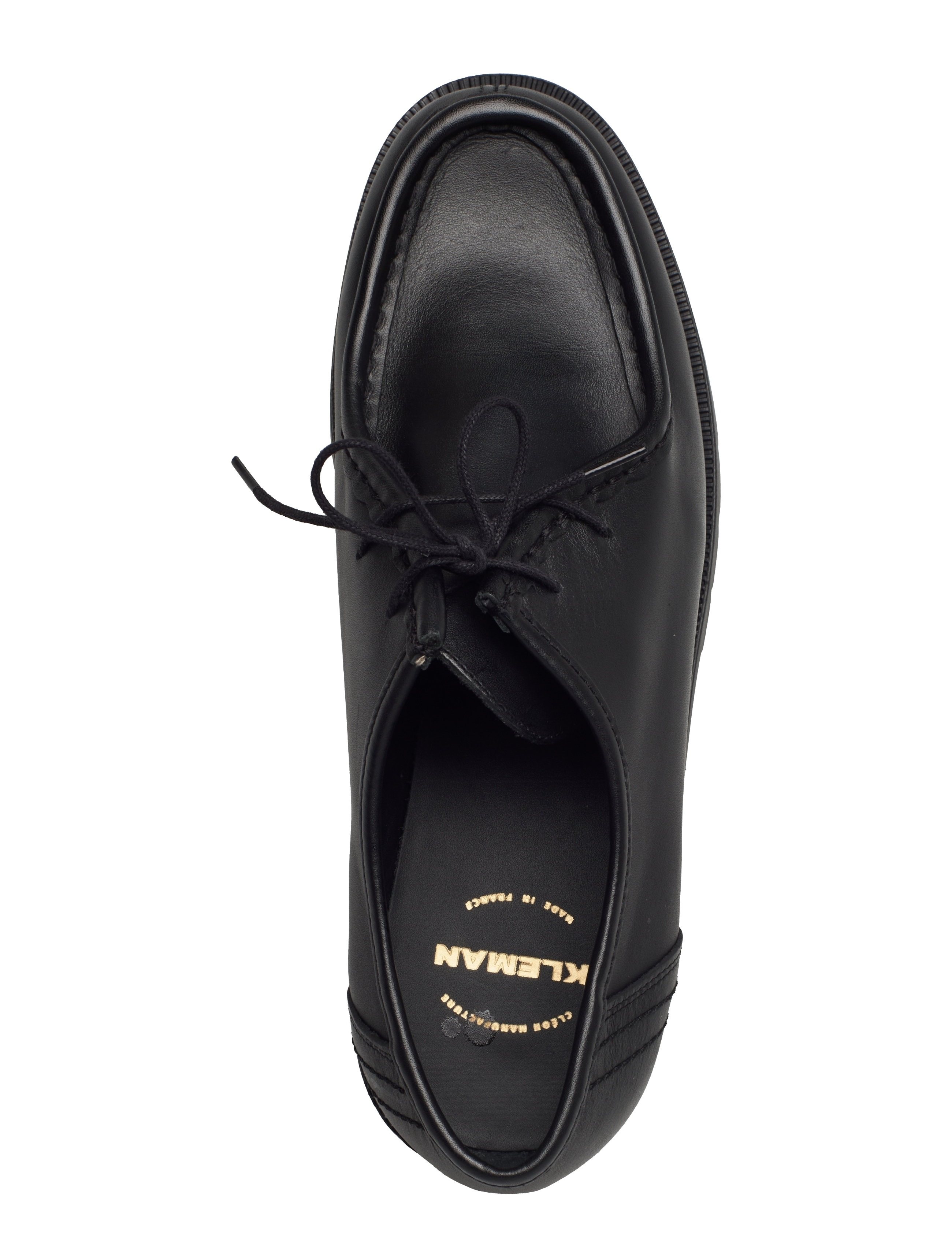 KLEMAN - PADROR - chaussures moc toe - noir - 3