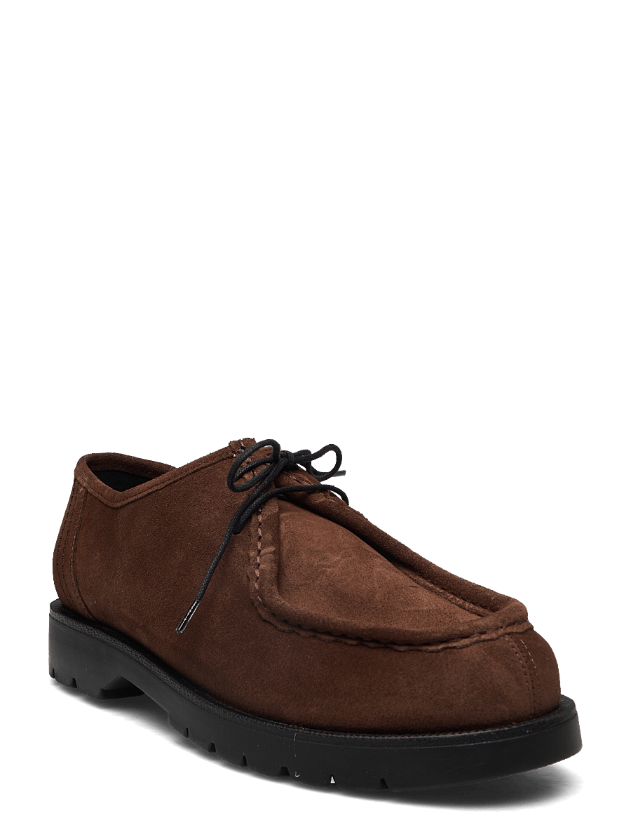 KLEMAN - PADROR VV - moc toe skor - chocolat - 0