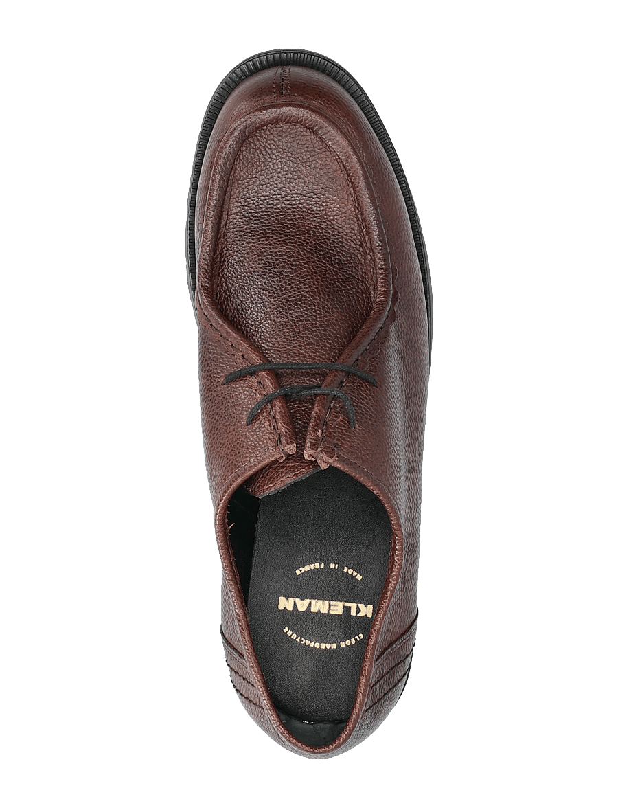KLEMAN - PADROR G VGT - moc toe sko - cafe - 3