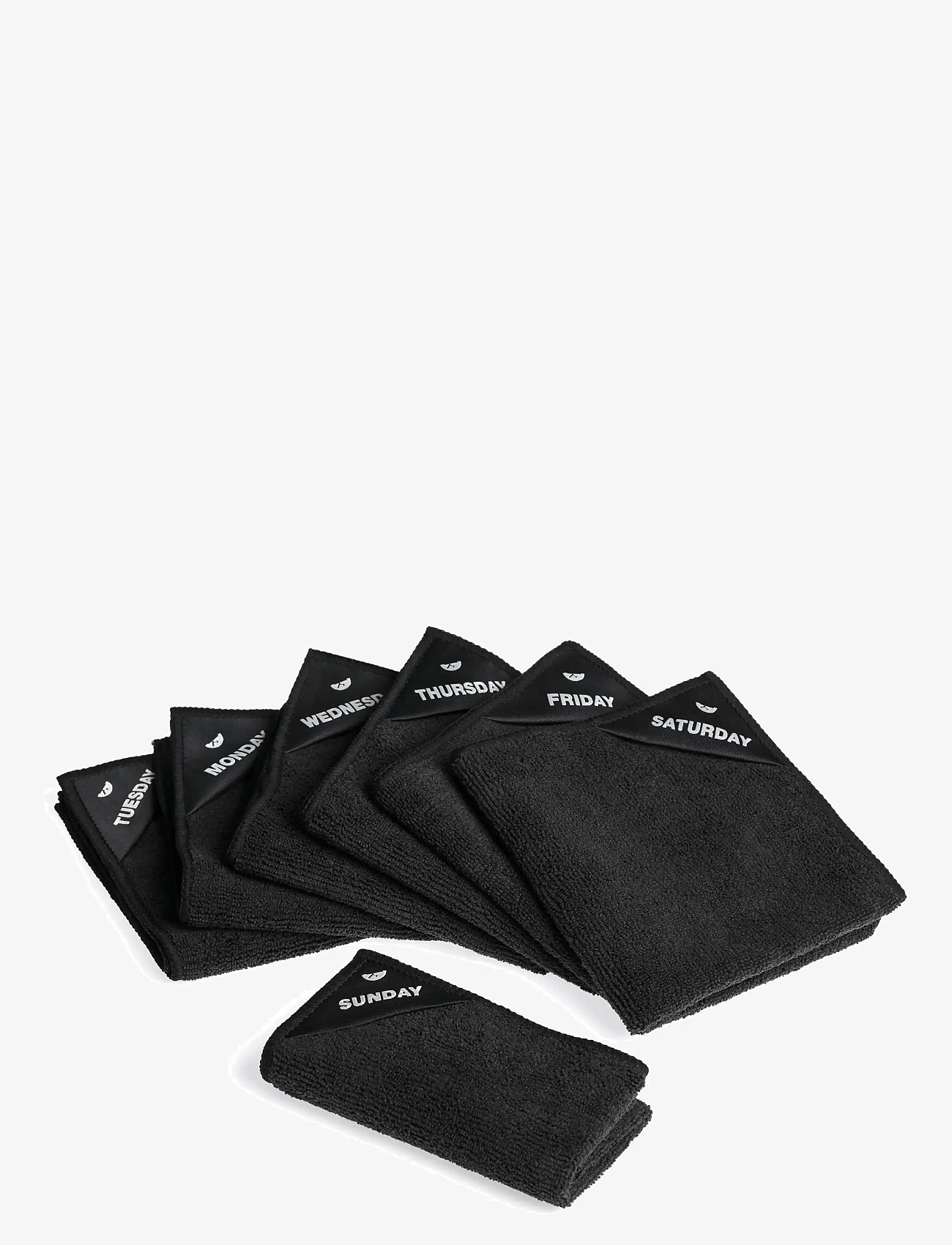 Klud - KLUD weekdays disktrasor - disktrasor & diskborstar - black - 0