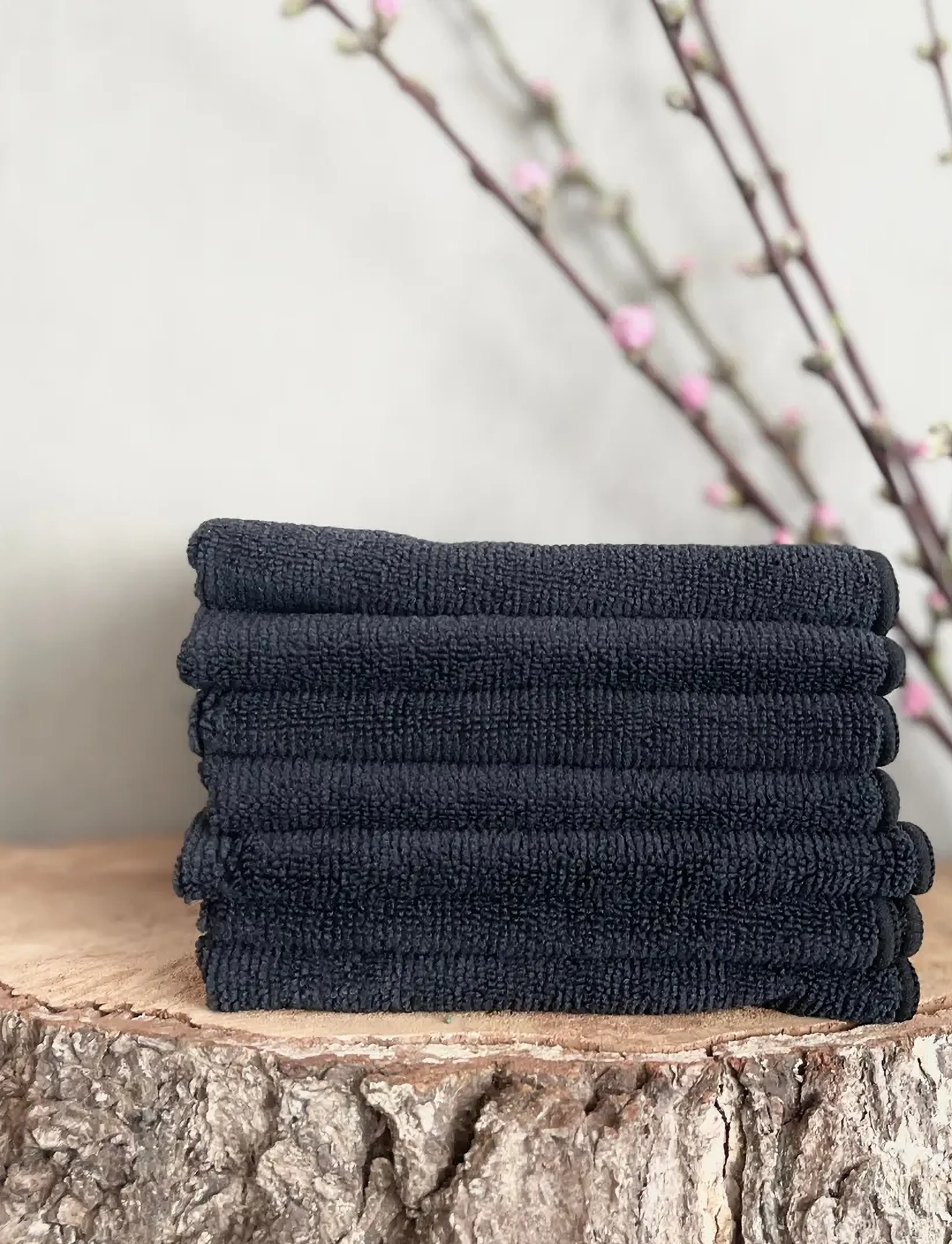 Klud Klud Ugedagsklude Karklude, 30X30 cm, Black, Dishes > Dish Cloths, Unisex