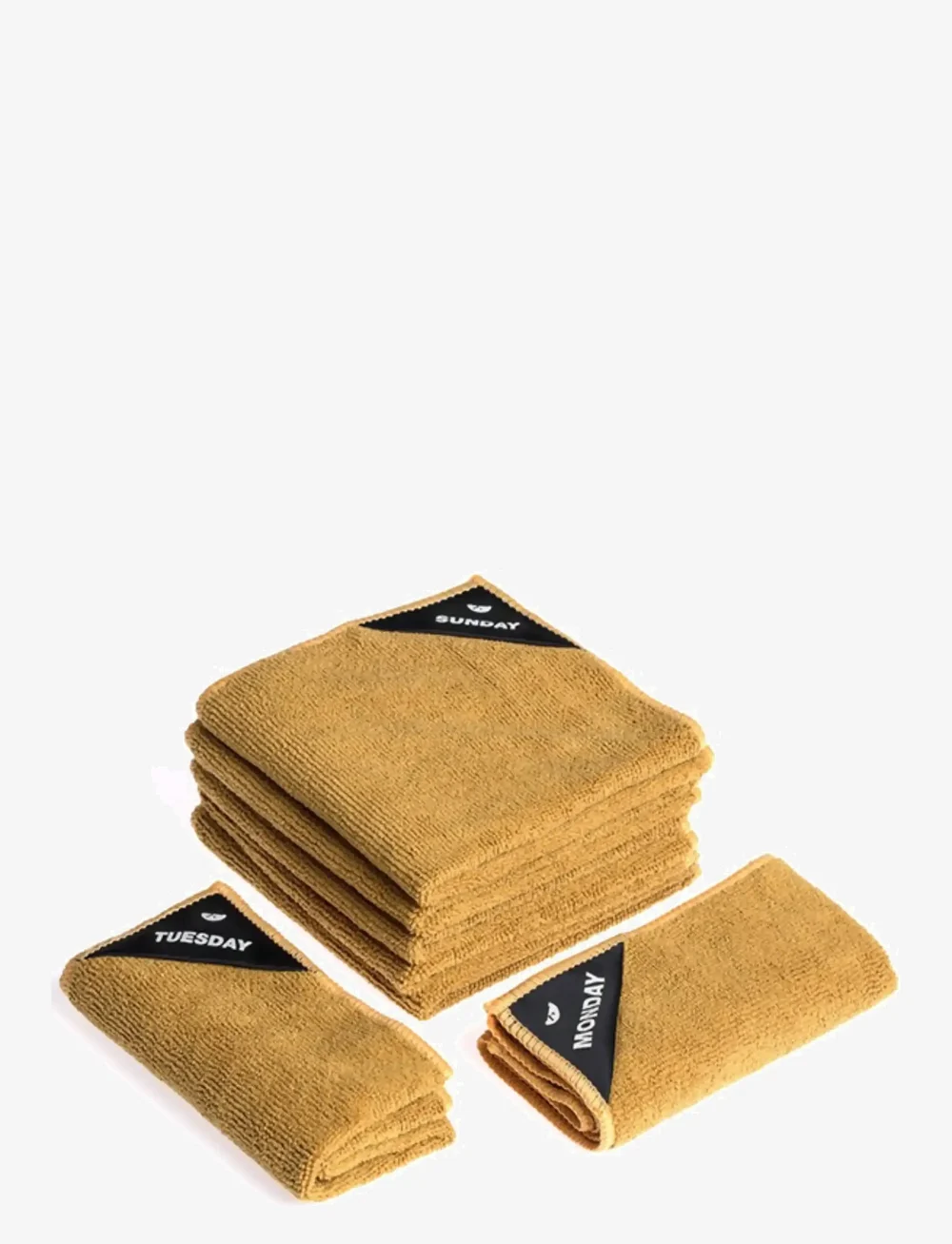 Klud - Kitchen cloth weekdays Curry yellow - nõudepesulapid ja -harjad - yellow - 0