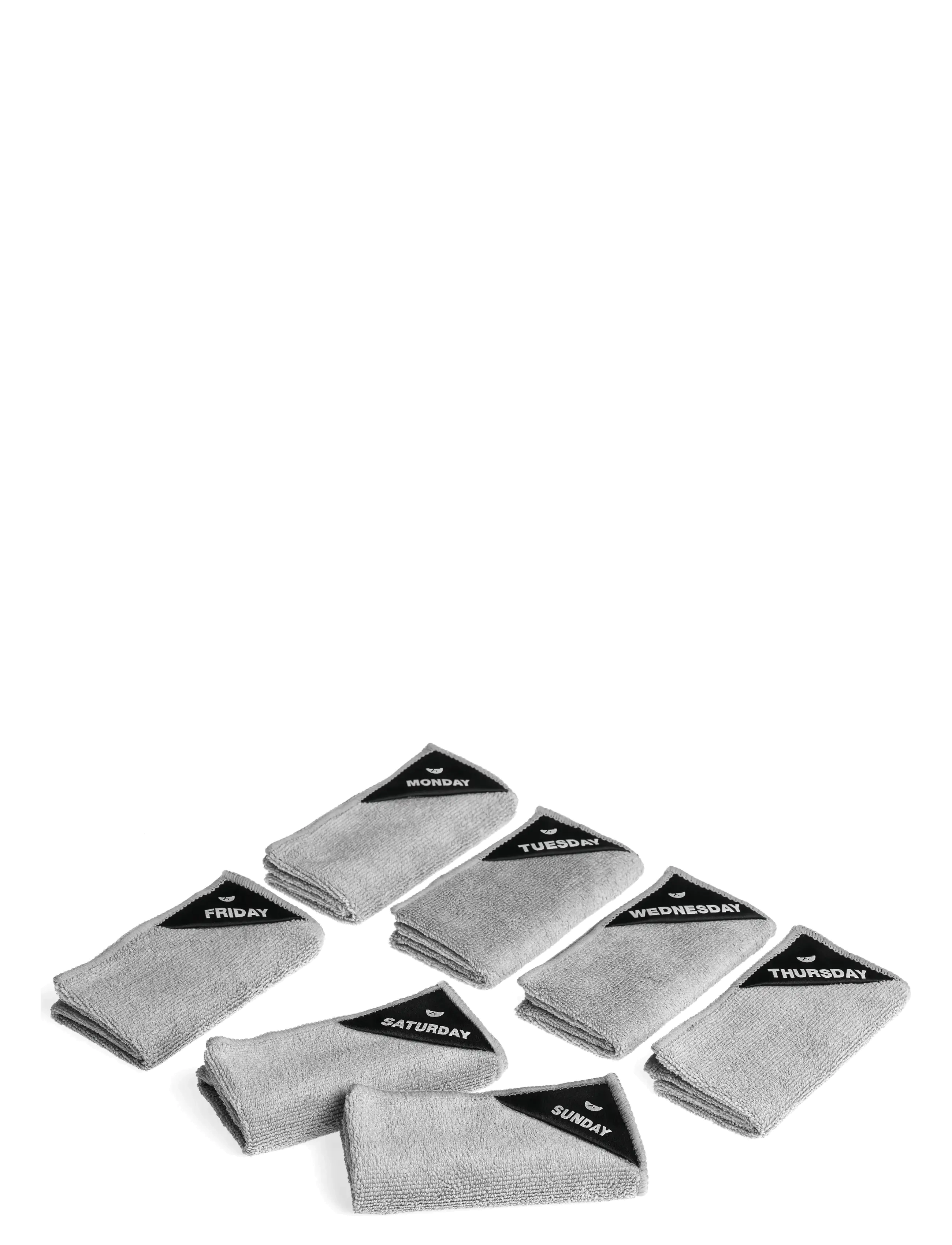 Klud Ugedagsklude Karklude, 30X30 cm, Dishes, Grau - Dish Cloths, Homeware