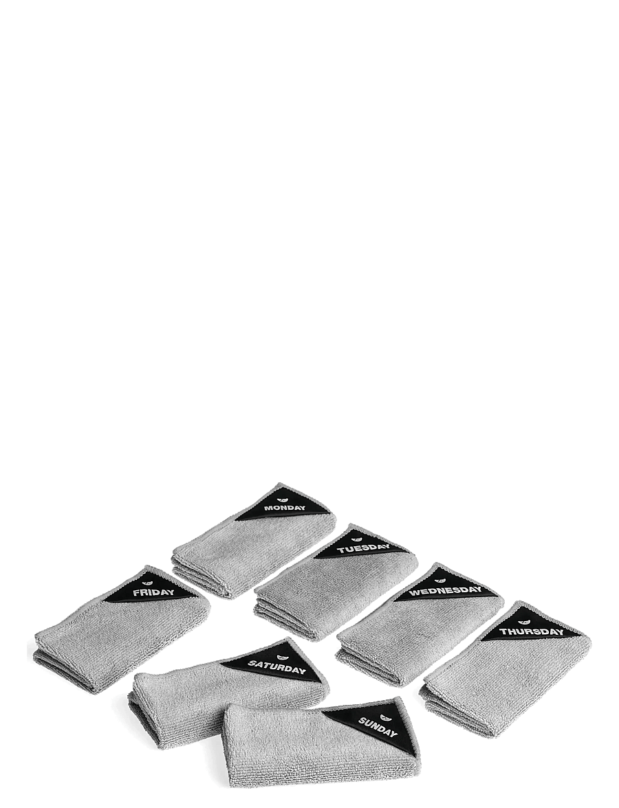 Klud - Kitchen cloth weekdays Grey - madalaimad hinnad - grey - 0
