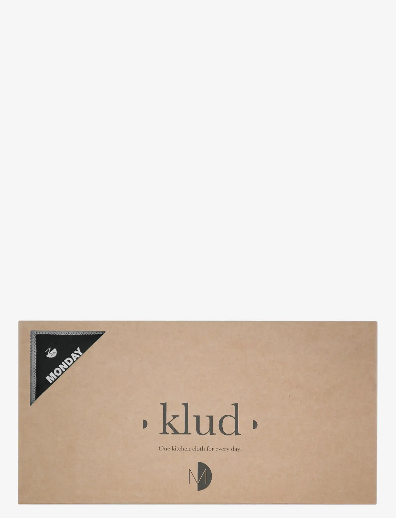 Klud - KLUD ugedagsklude karklude - karklude & opvaskebørster - grey - 1