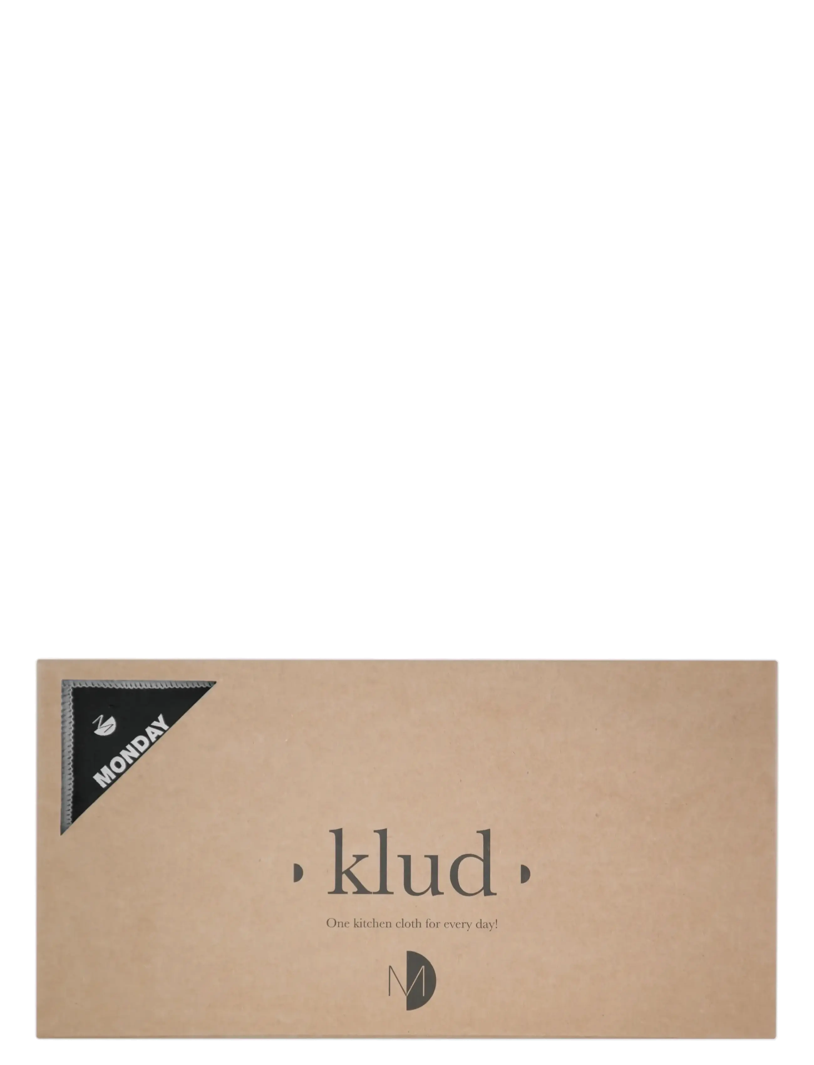 Klud - Kitchen cloth weekdays Grey - nõudepesulapid ja -harjad - grey - 1