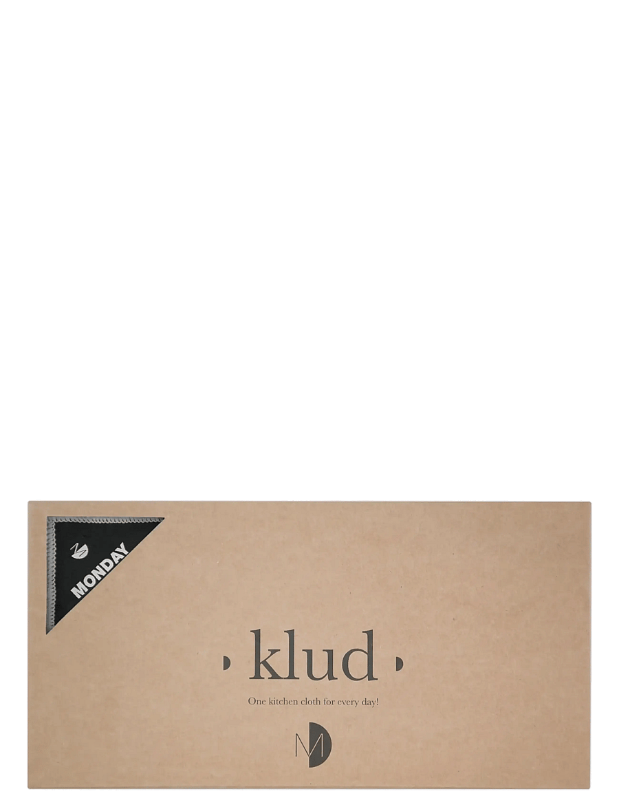 Klud - Kitchen cloth weekdays Grey - madalaimad hinnad - grey - 1