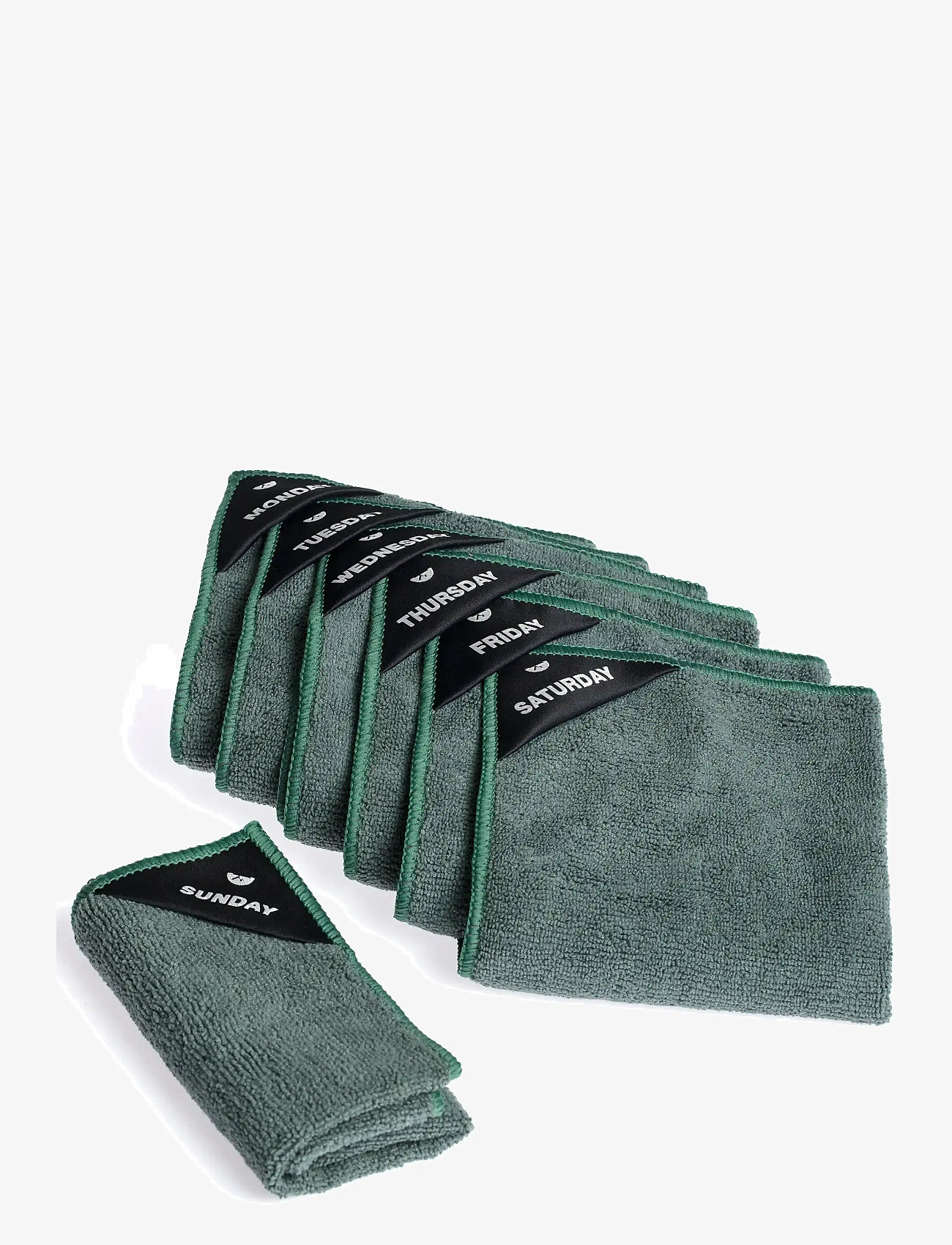 Klud - KLUD ugedagsklude karklude - karklude & opvaskebørster - green - 1