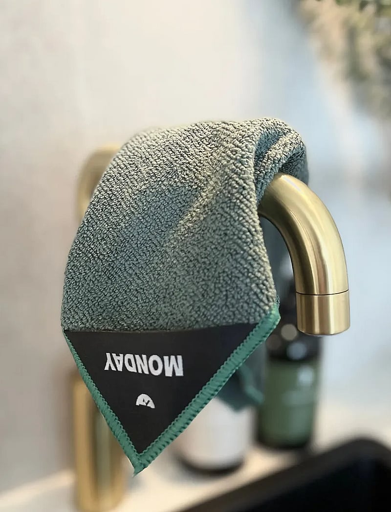 Klud - Kitchen cloth weekdays Oily Green - nõudepesulapid ja -harjad - green - 1