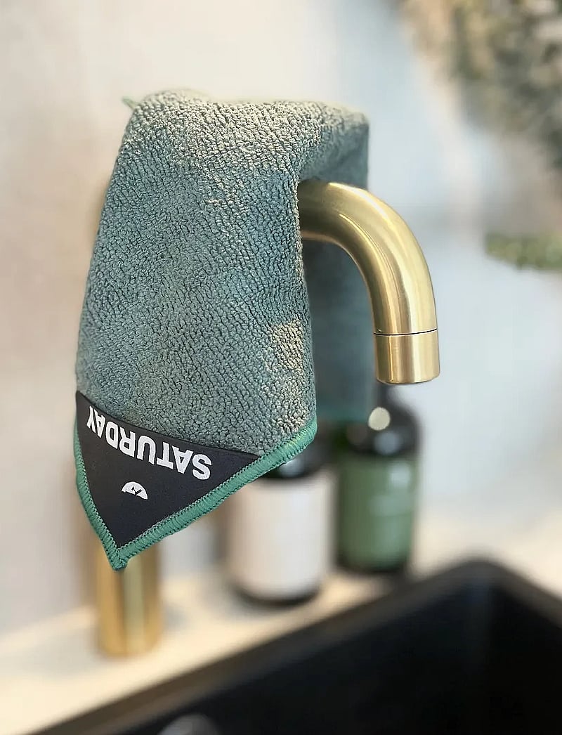 Klud - Kitchen cloth weekdays Oily Green - nõudepesulapid ja -harjad - green - 2