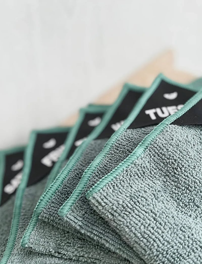 Klud - Kitchen cloth weekdays Oily Green - nõudepesulapid ja -harjad - green - 3