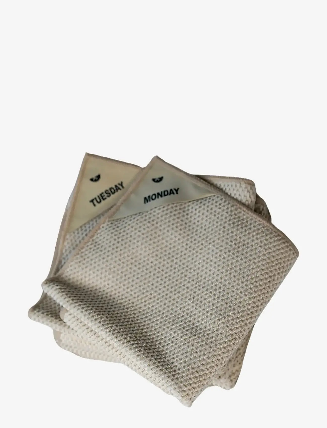 Klud - KLUD premium weekdays tiskirättejä - dishcloths & brushes - almond - 1