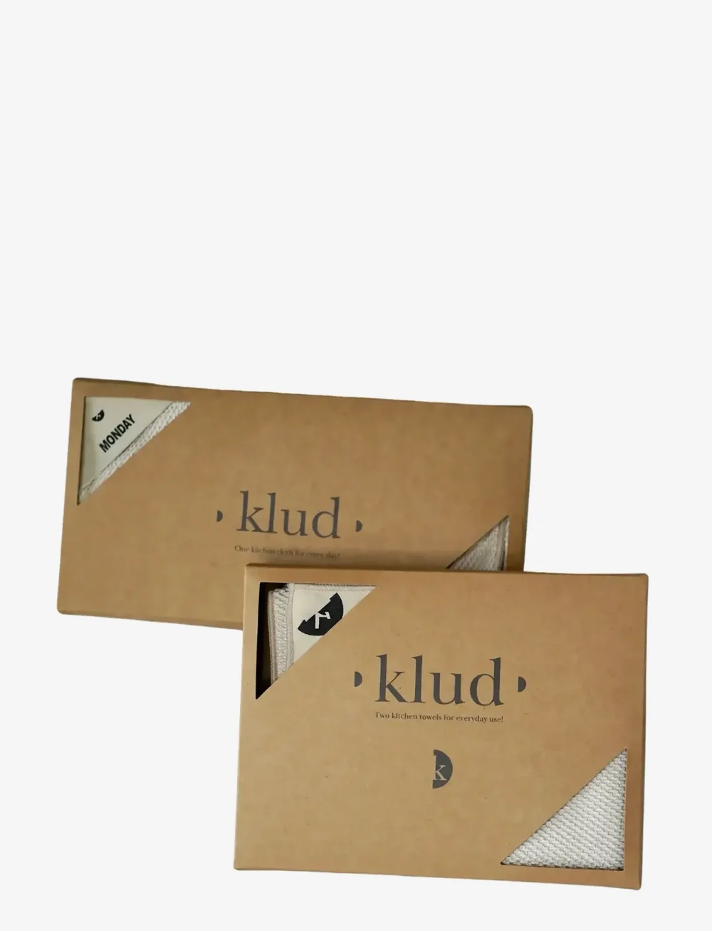 Klud - Premium kitchen cloth weekdays, Almond - chiffons et brosse à vaisselle - almond - 1