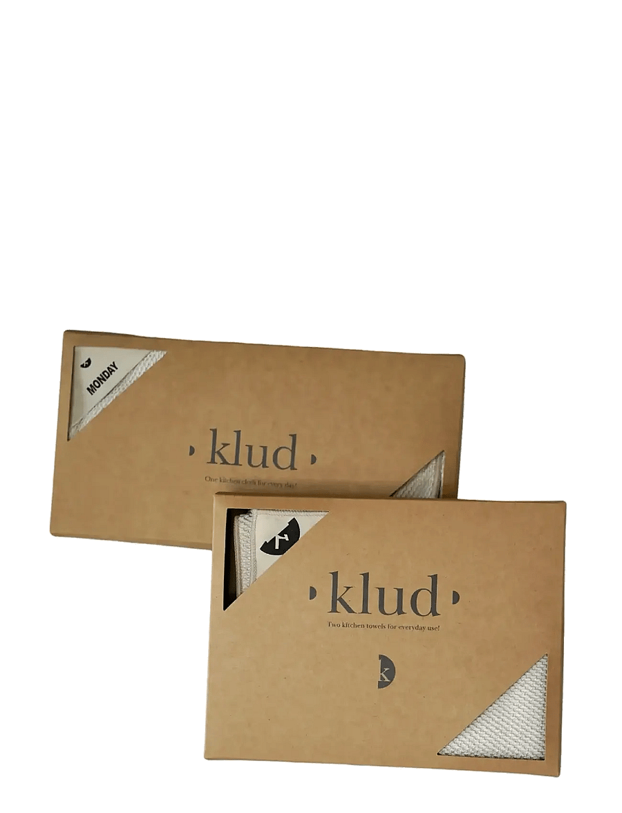 Klud - Premium kitchen cloth weekdays, Almond - tücher & spülbürste - almond - 2
