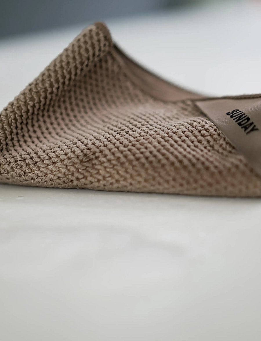 Klud - Premium kitchen cloth weekdays, Latte - lupatiņas un birstes traukiem - latte - 3