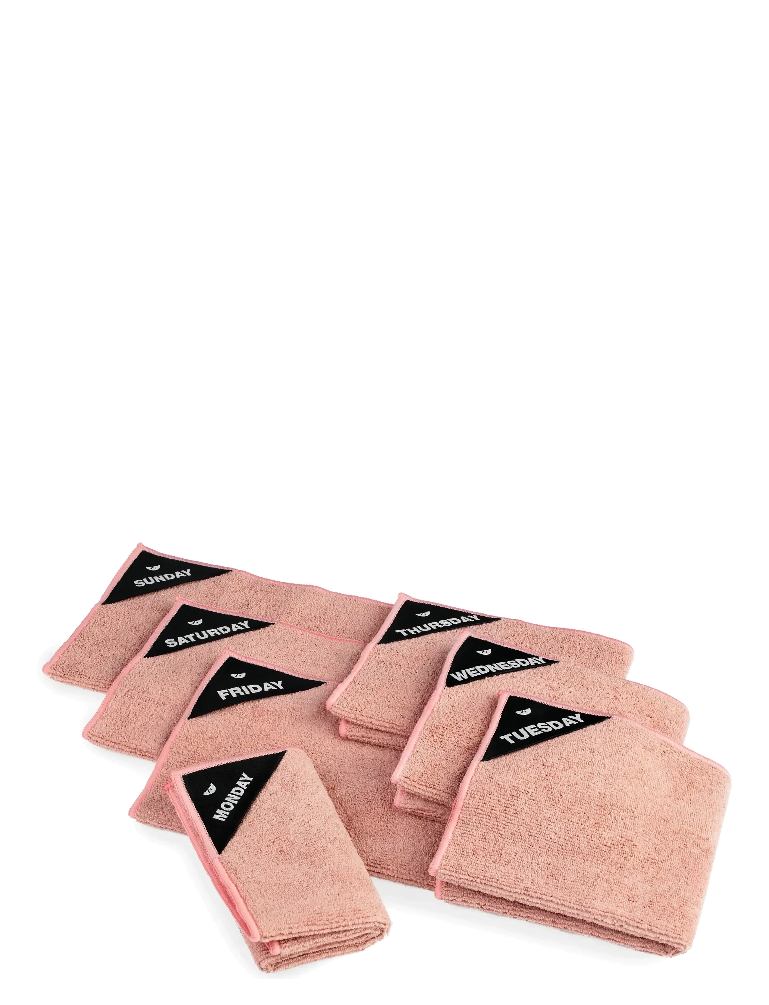 Klud Ugedagsklude Karklude, Opvaskeklud, Pink, Str: 30X30CM